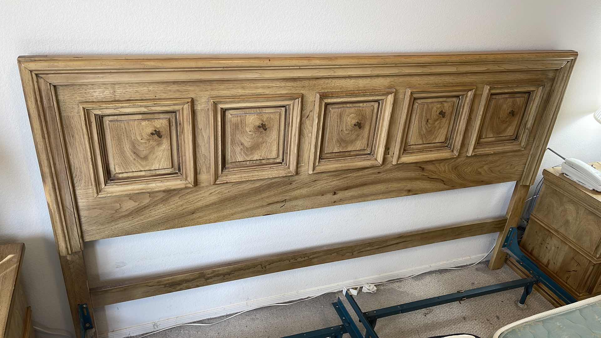 Photo 1 of HIBRITTEN KING SIZE HEADBOARD (MATCHING BEDROOM SET SOLD SEPARATELY)