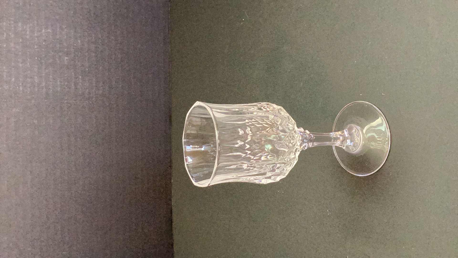 Photo 1 of 6 CRYSTAL SHERRY GLASS
