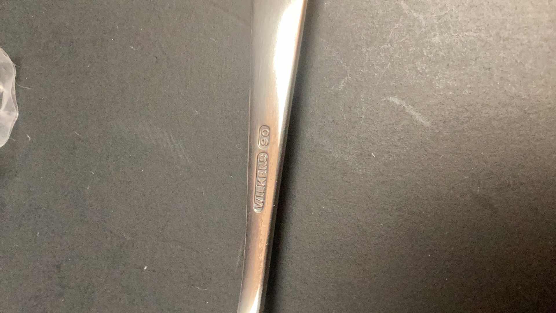 Photo 1 of VINTAGE SET OF 6 WILKENS 90% SILVER SPOONS MADE IN GERMANY