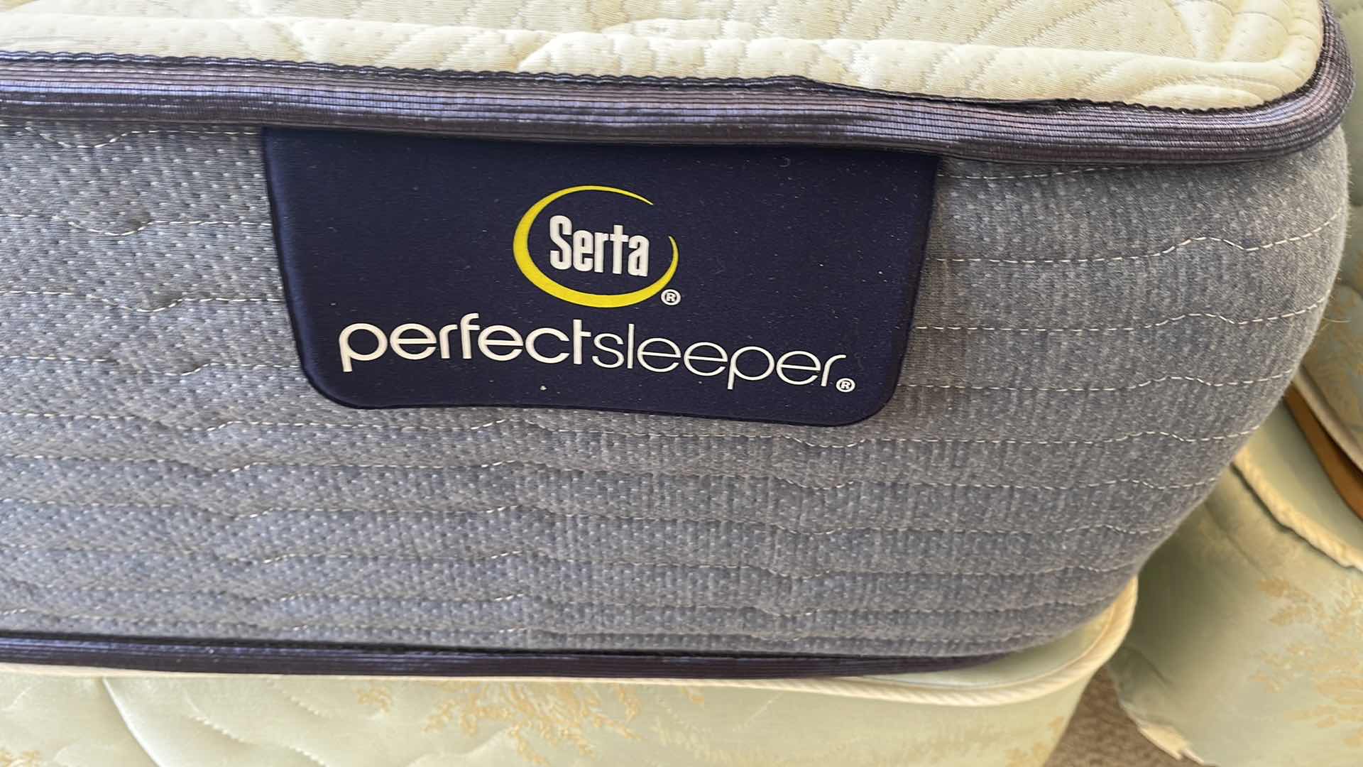Photo 1 of 2 TWIN BEDS W ONE SERTA PERFECT SLEEPER MATTRESS & ONE MAJESTIC MATTRESS