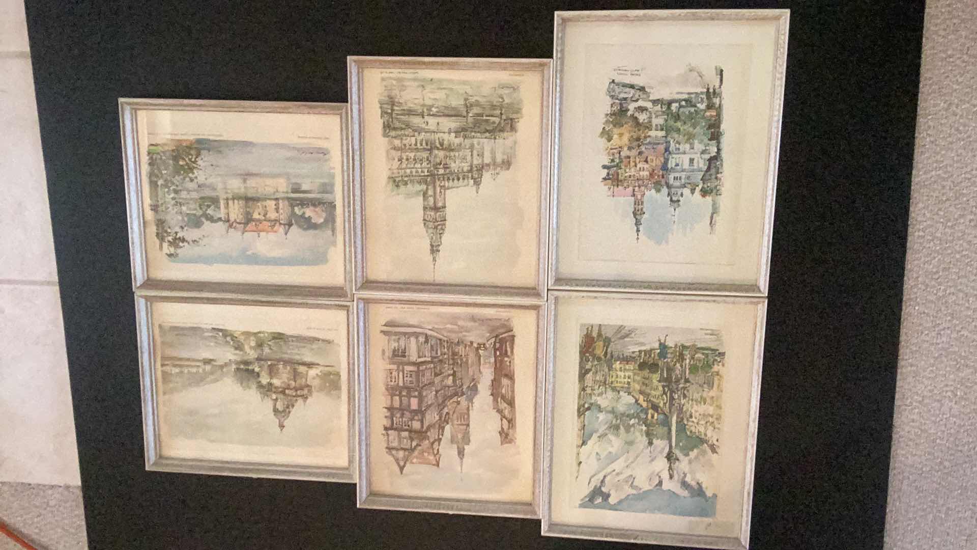 Photo 1 of 6 GERMAN LANDSCAPE PRINTS TALLEST 12”