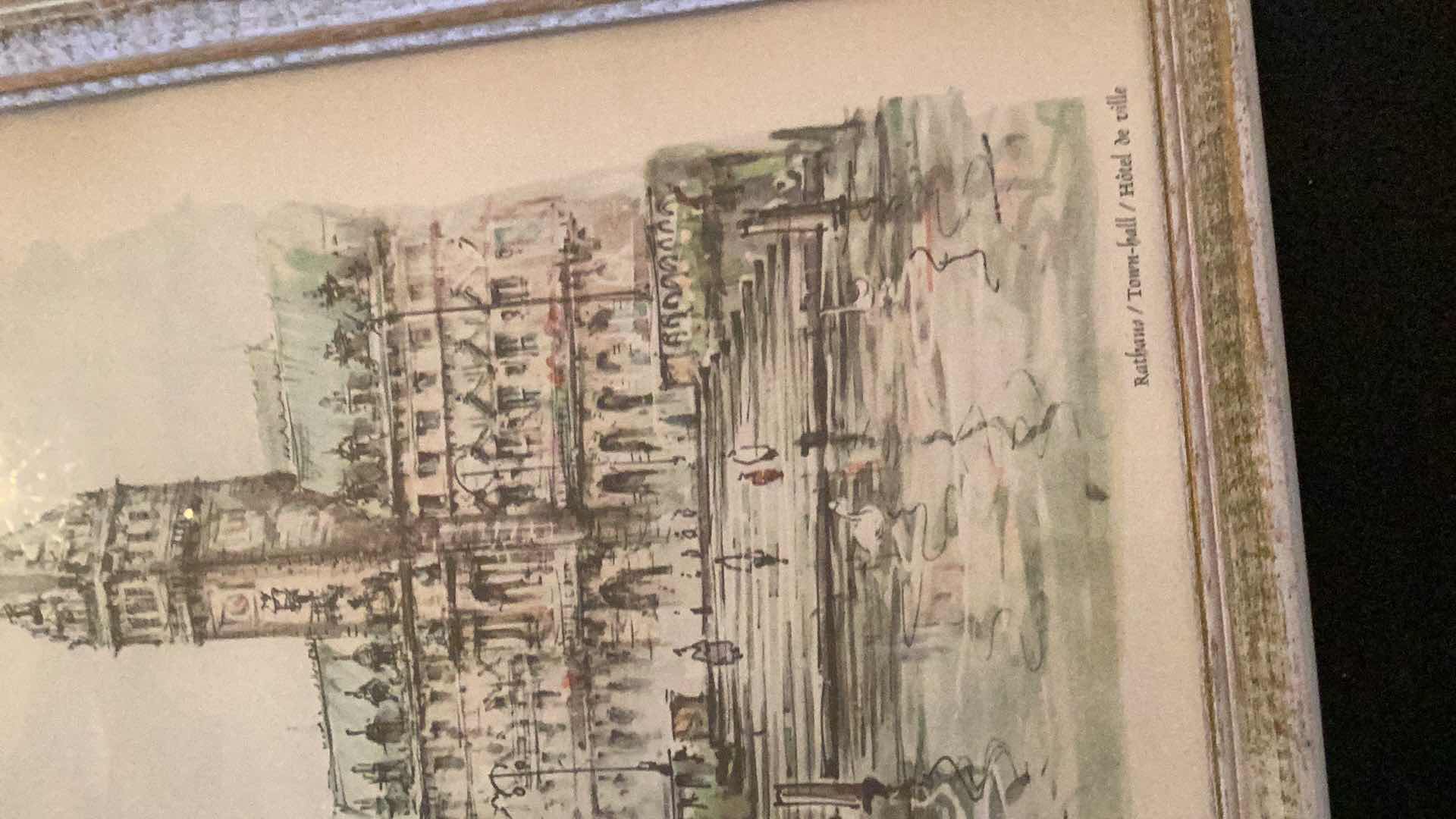 Photo 1 of 6 GERMAN LANDSCAPE PRINTS TALLEST 12”