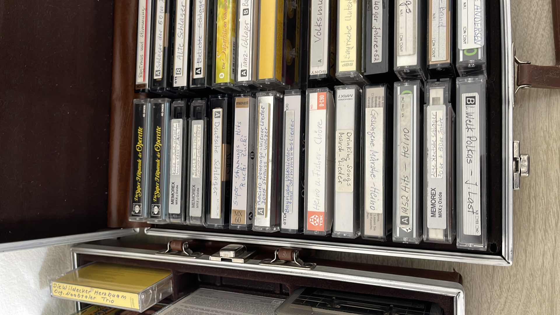 Photo 1 of 3 CASES OF GERMAN CASSETTES TAPES