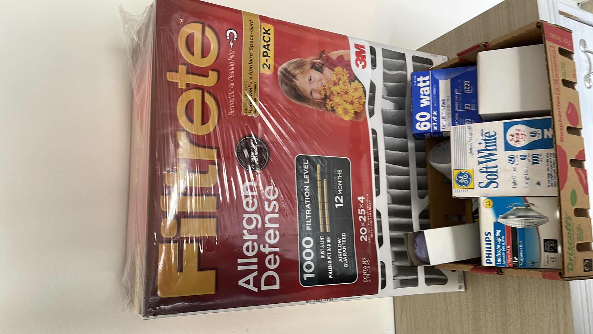 Photo 1 of AIR FILERS 20” X 25” X 4” & LIGHT BULBS