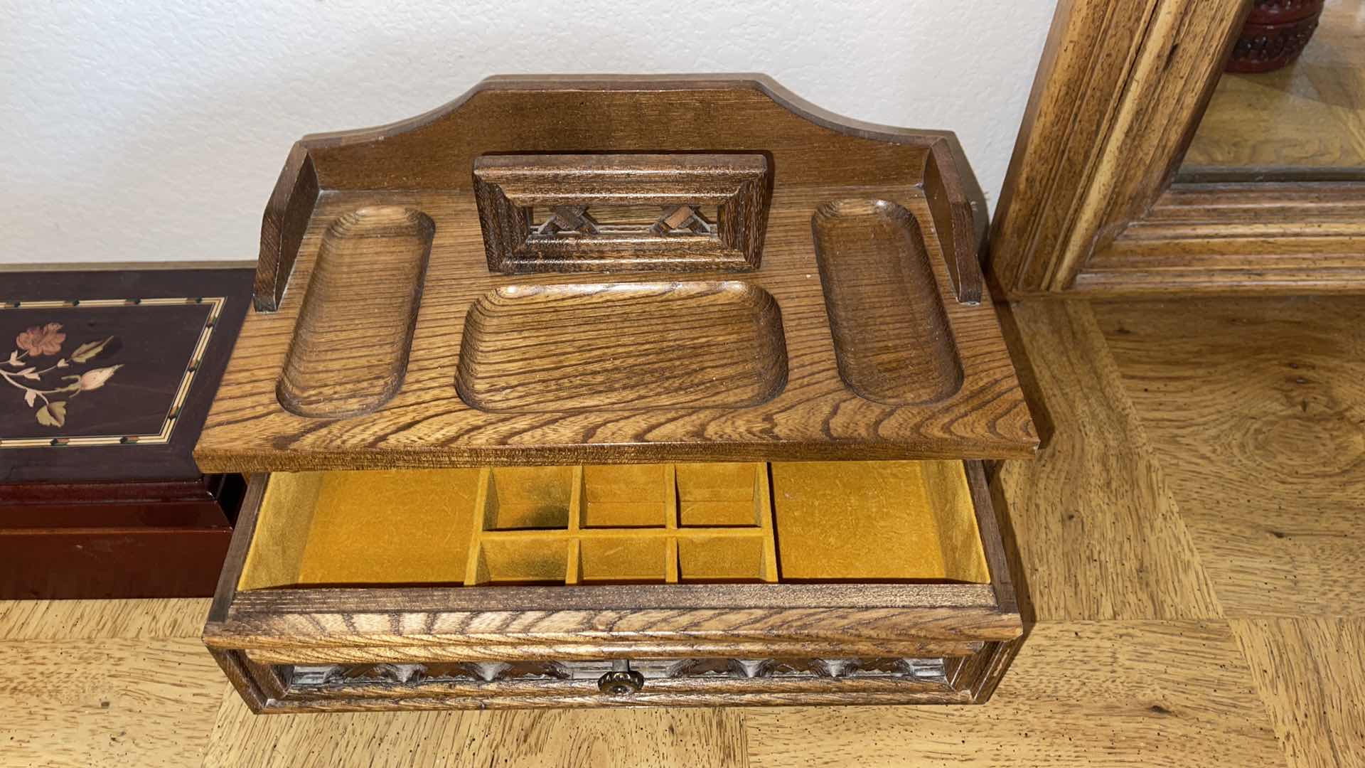 Photo 1 of 2 PC JEWELRY BOX SET