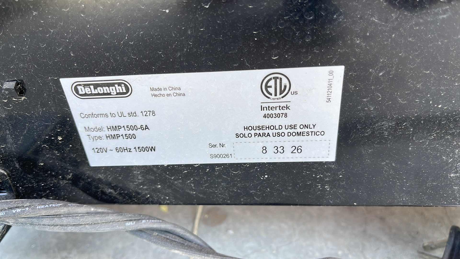 Photo 1 of DeLonghi® Safeheat Mica Panel Heater $150