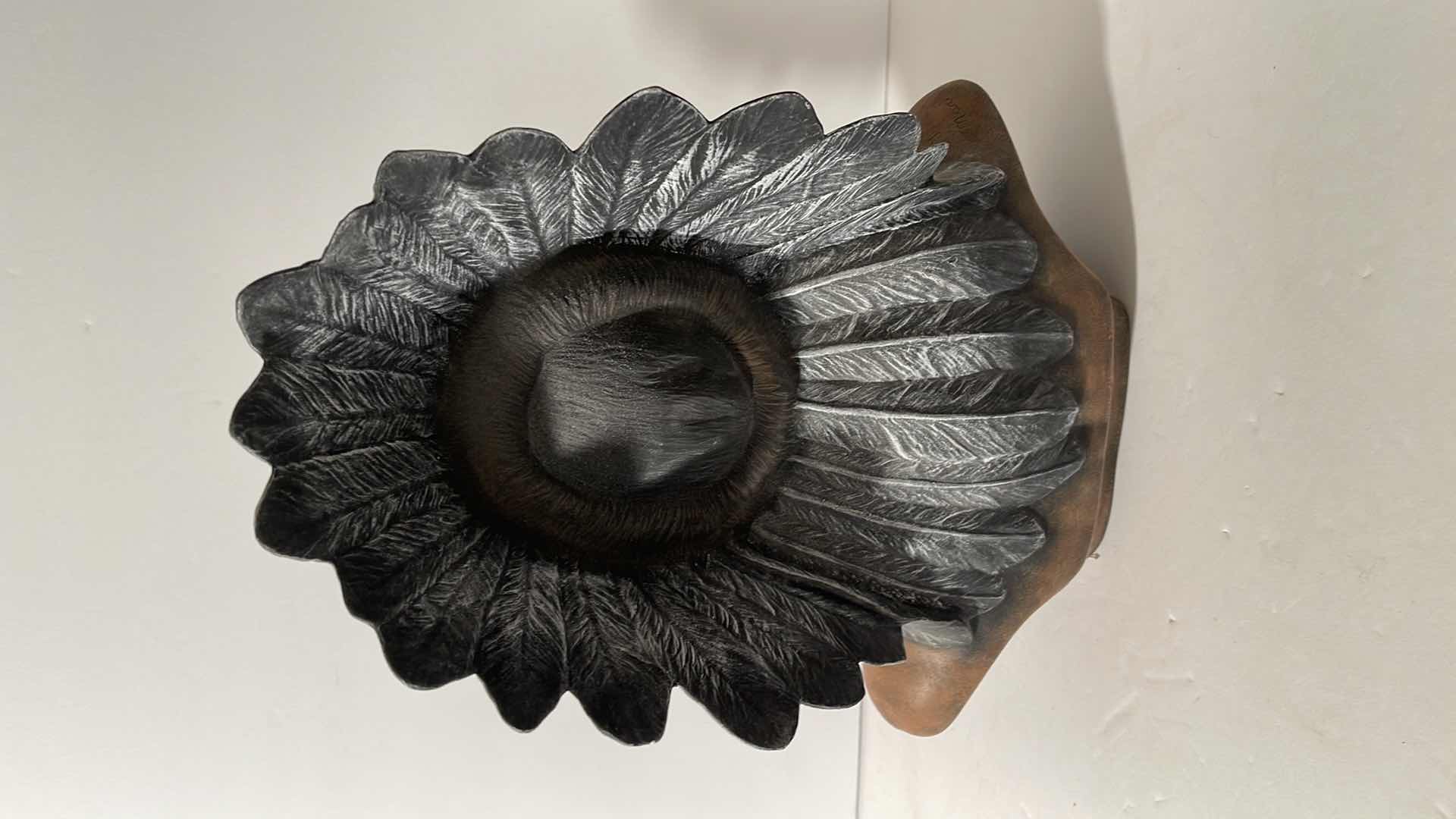 Photo 3 of NATIVE AMERICAN SUN DANCE CERAMIC SCULPTURE HAND PAINTED

