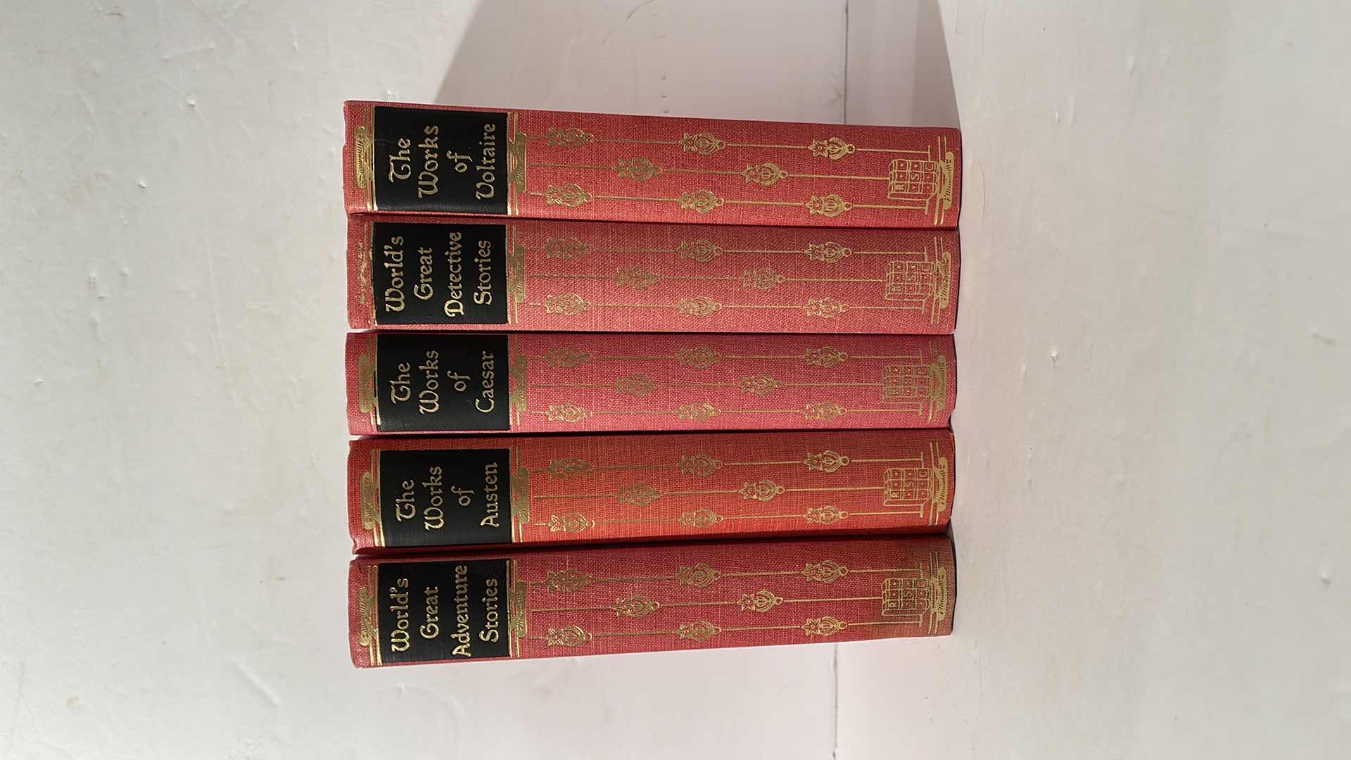 Photo 1 of BLACKS RADERS SERVICE SET OF 10- AUSTEN, VOLTAIRE, PASCAL & MORE