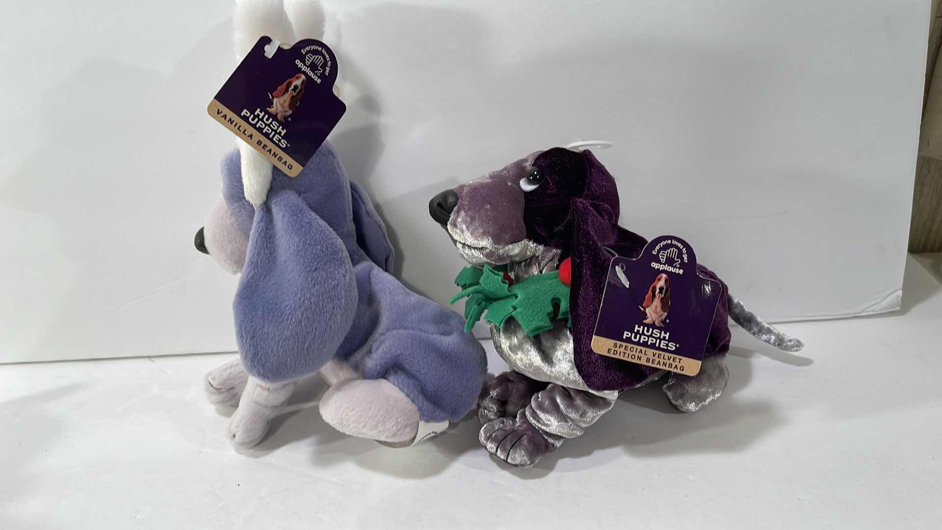 Photo 1 of HUSH PUPPIES COLLECTABLE PLUSH TOYS NOS AND WITH TAGS