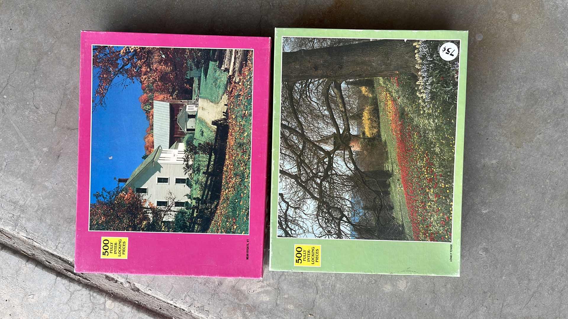 Photo 1 of VINTAGE SCENIC PUZZLES