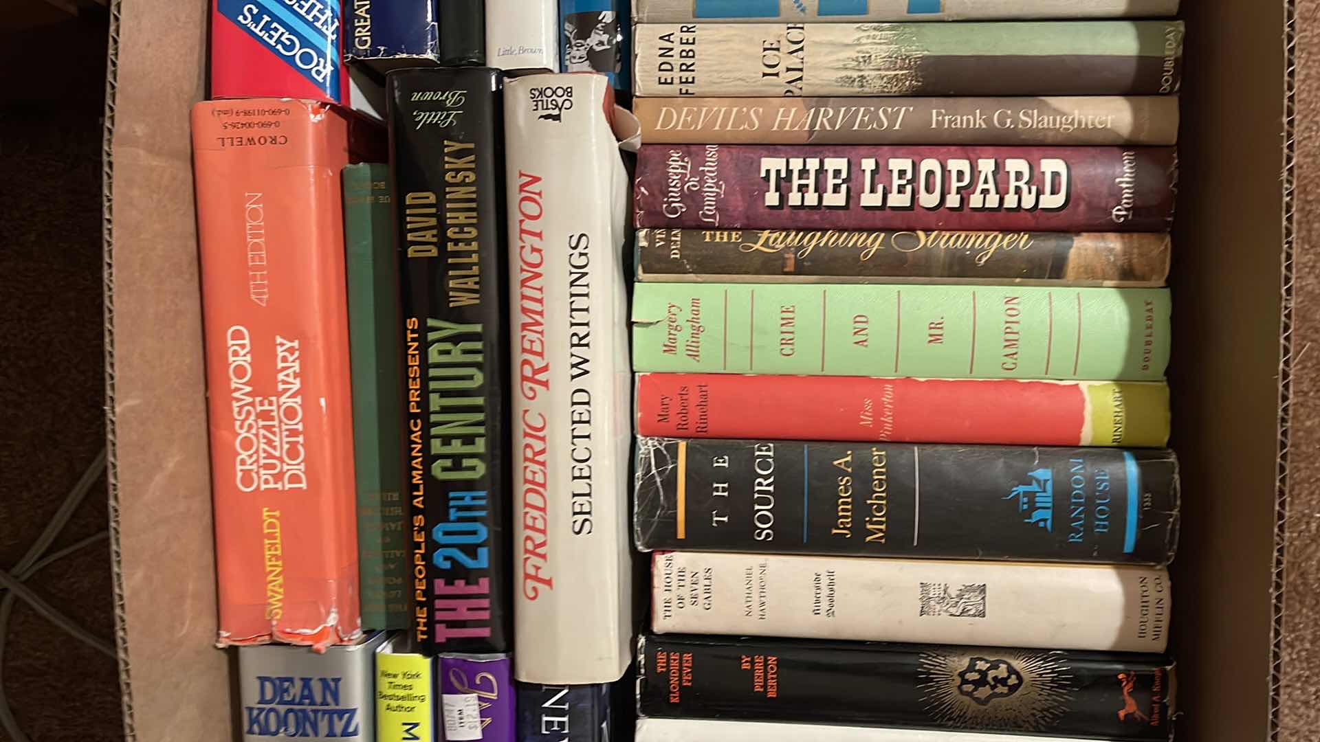 Photo 1 of HARDBACK BOOKS