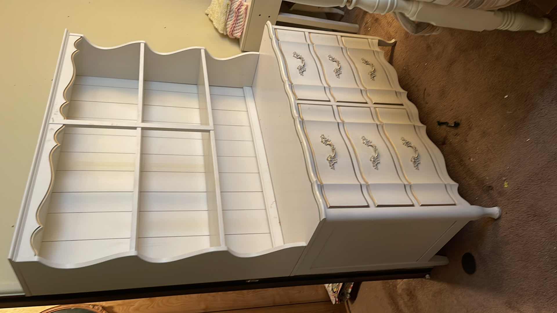 Photo 1 of FRENCH PROVINCIAL 6 DRAWER DRESSER 48”x18”x69”