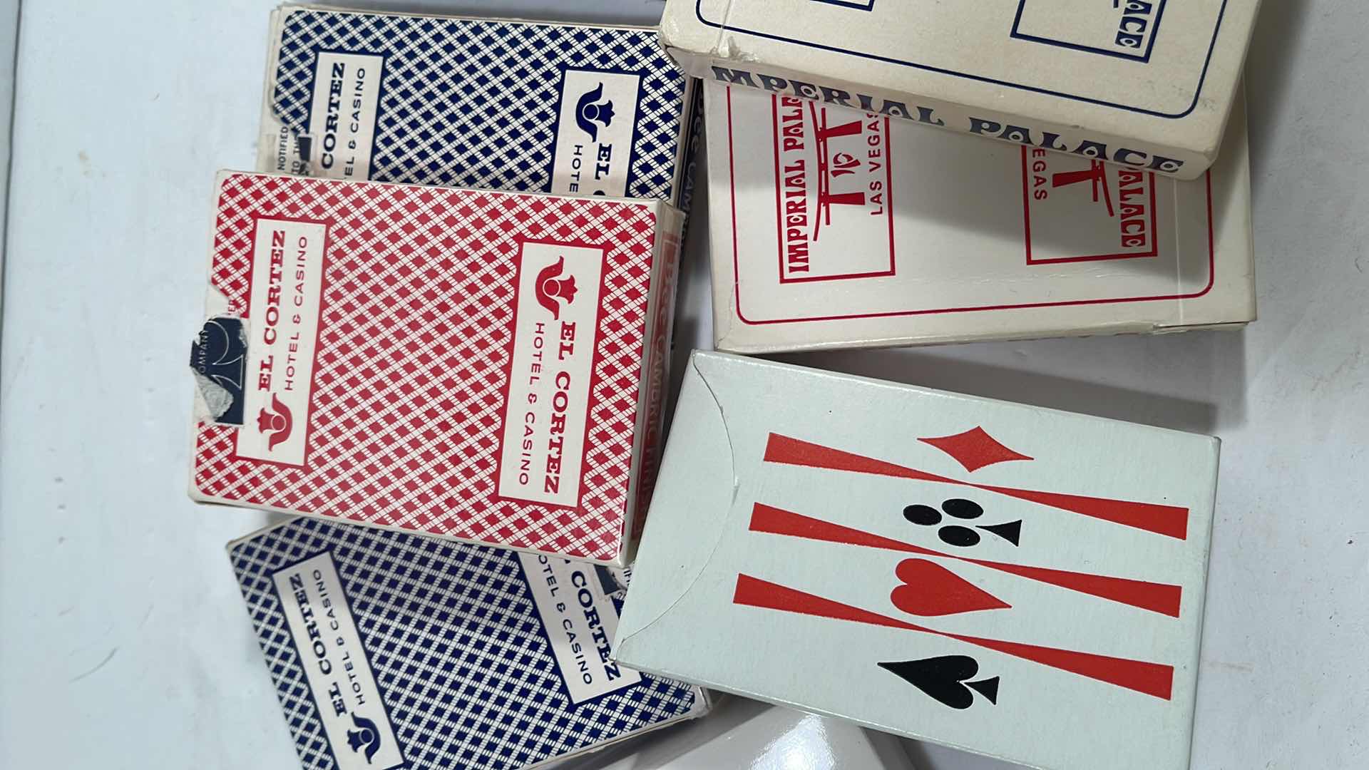 Photo 1 of VINTAGE LAS VEGAS CASINO PLAYING CARDS AND MORE