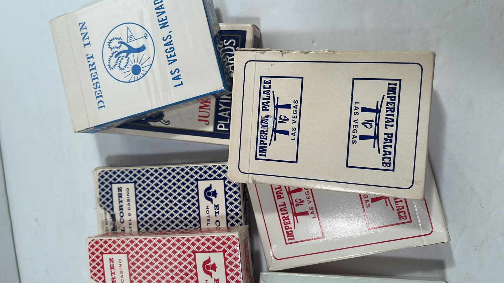 Photo 1 of VINTAGE LAS VEGAS CASINO PLAYING CARDS AND MORE