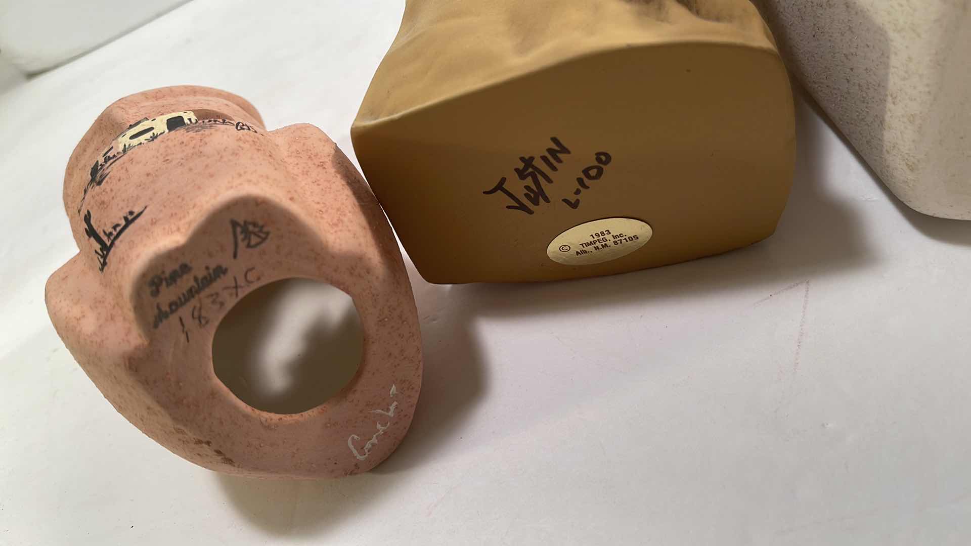 Photo 1 of NATIVE AMERICAN HAND PAINTED AND SIGNED POTTERY