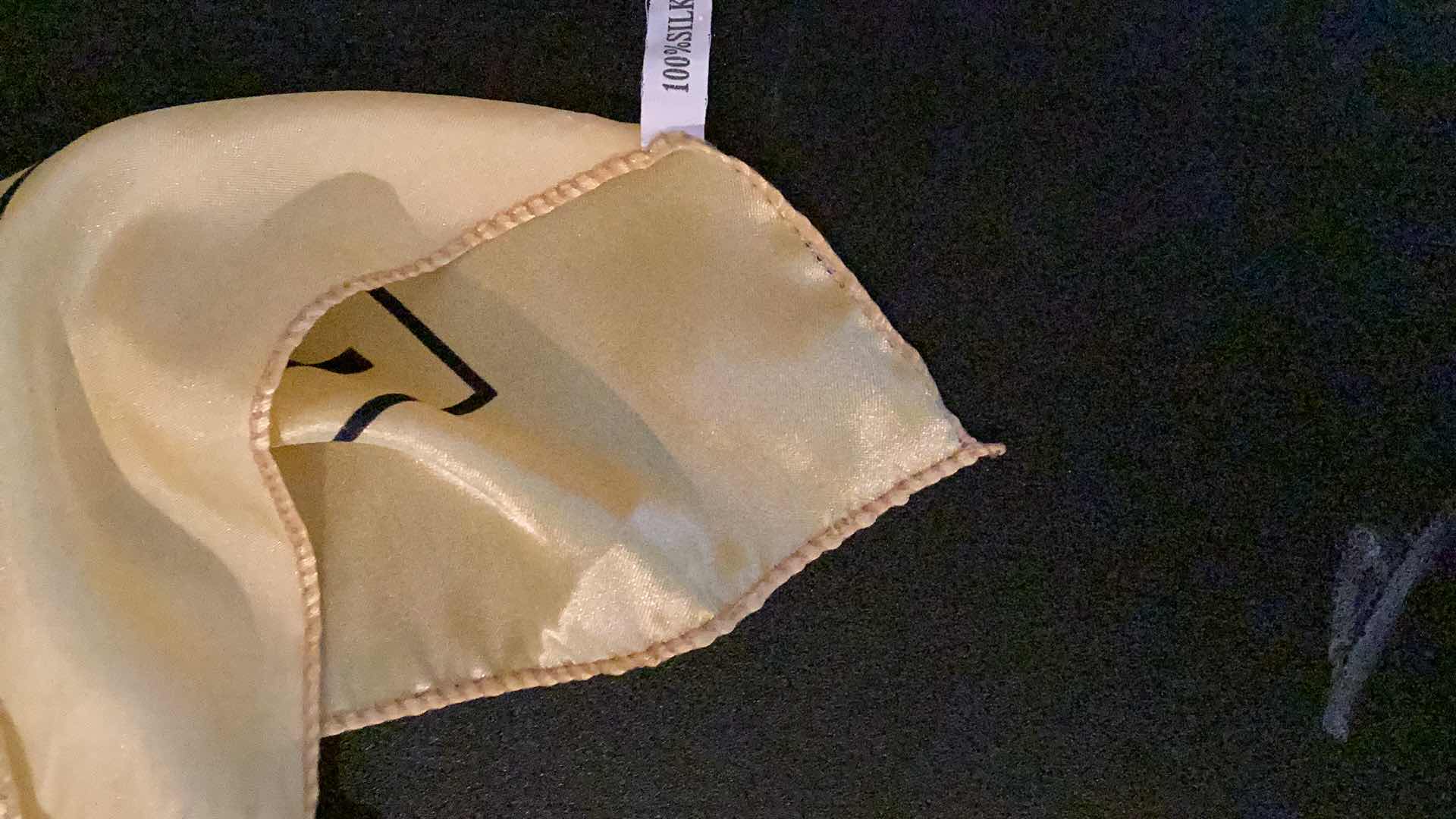 Photo 1 of FENDI SCARF 100% SILK COLOR IS A MUCH BRIGHTER YELLOW