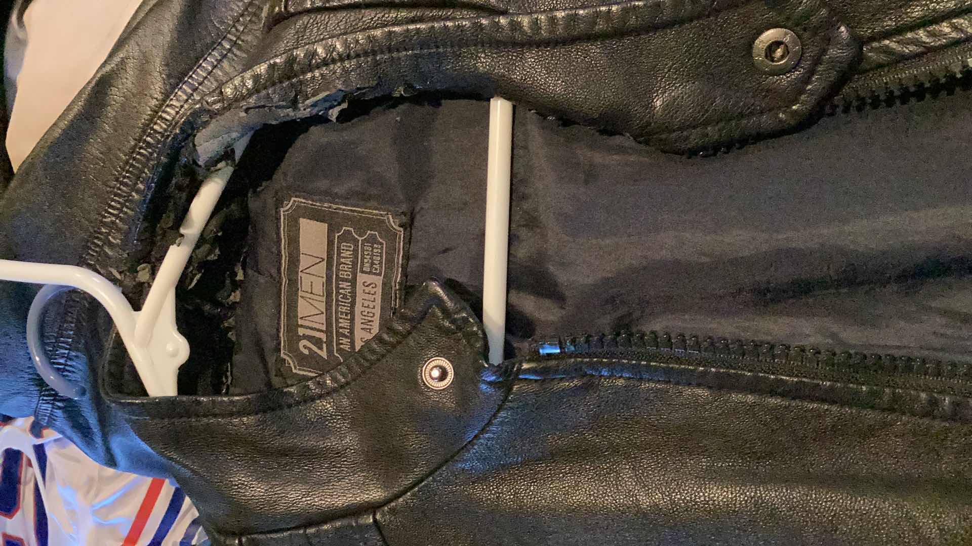 Photo 1 of MENS FATIGE JACKET & 2  PU LEATHER JACKETS SIZE M