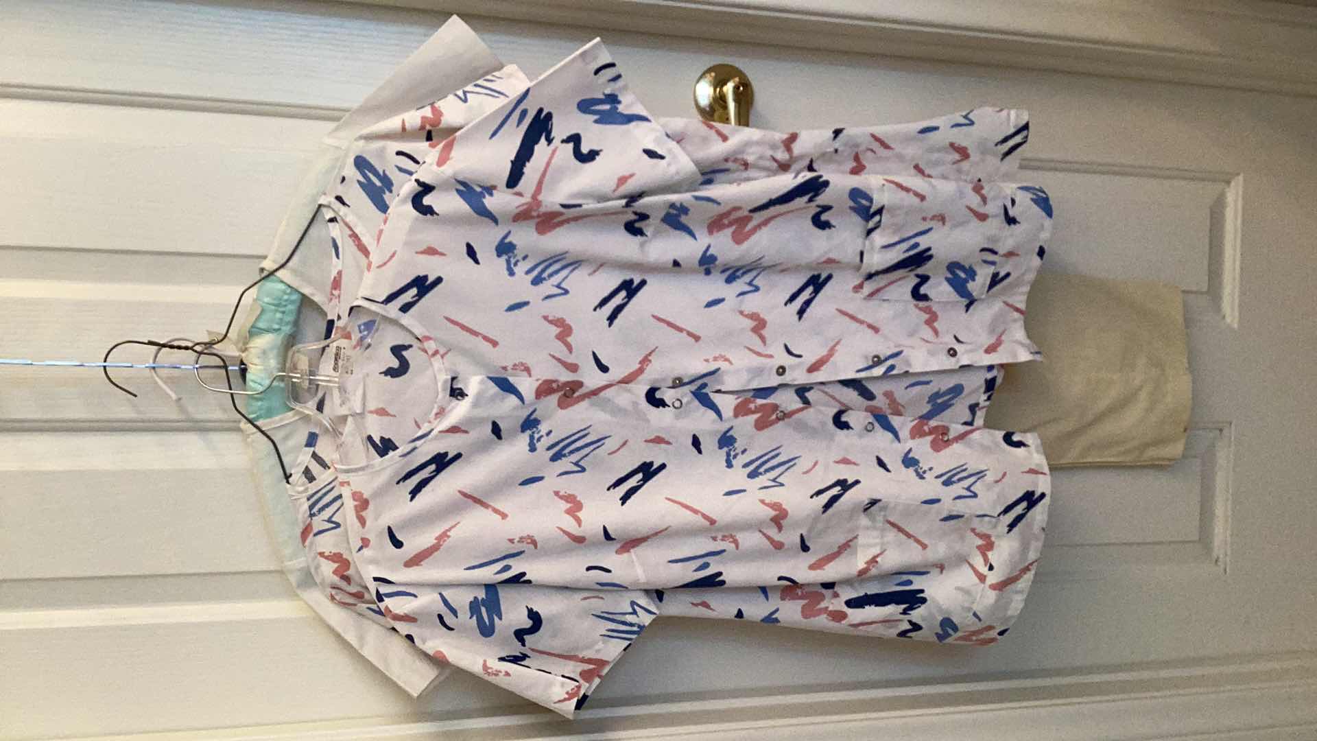 Photo 1 of VINTAGE WOMENS SCRUBS 9/SHIRTS 4 PANTS