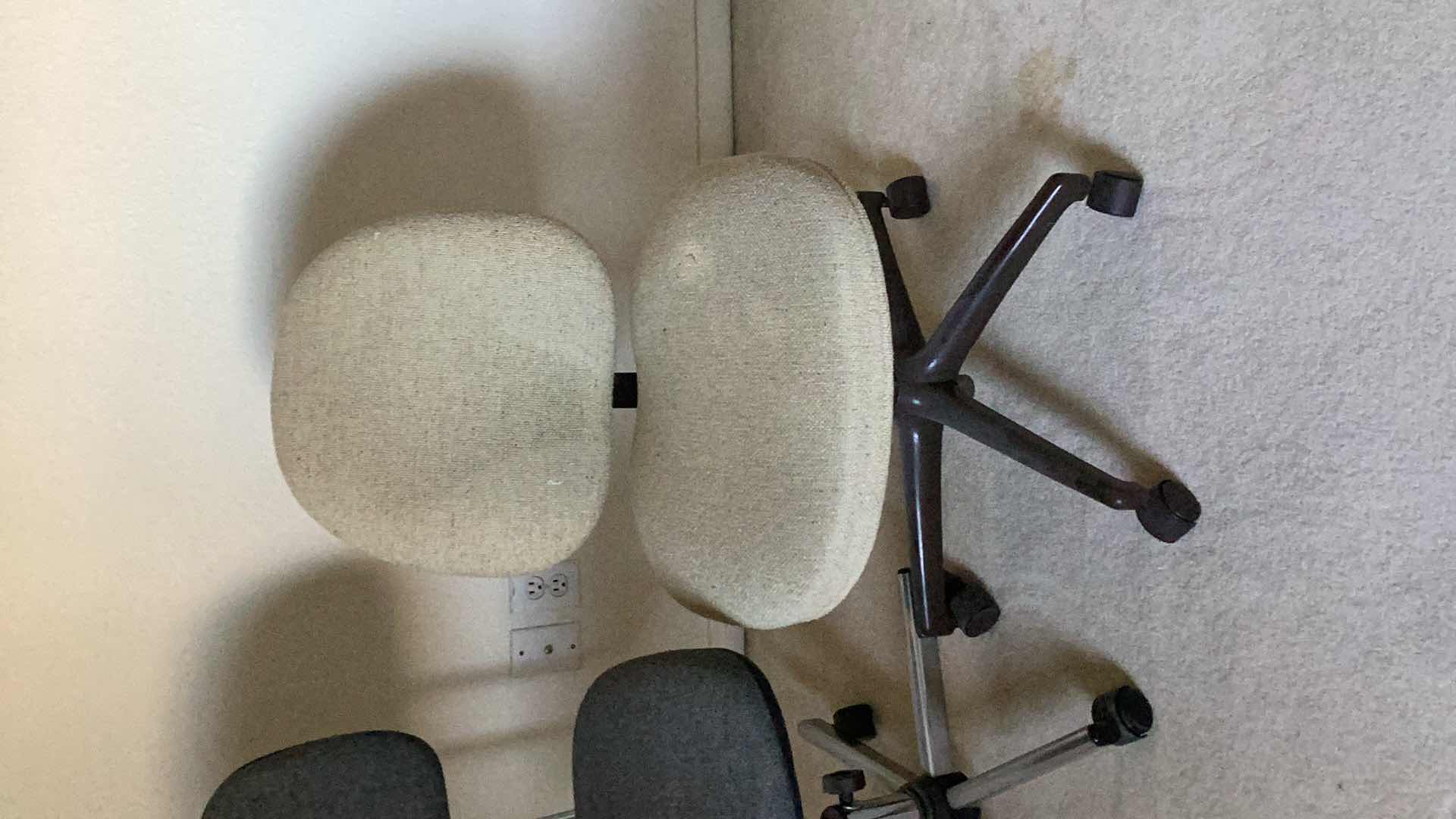 Photo 2 of 2 ROLLING OFFICE CHAIRS