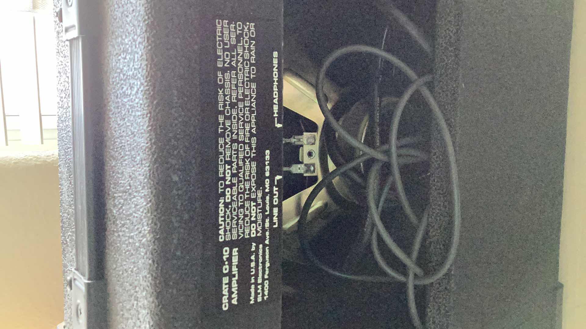 Photo 1 of CRATE MODEL G 10 BY SLM AMPLIFIER