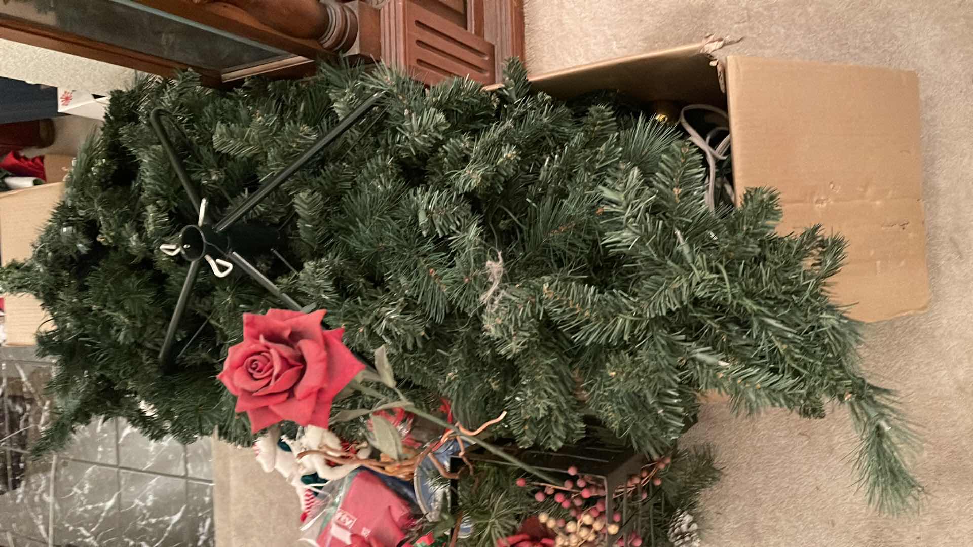 Photo 3 of CHRISTMAS TREE AND DECORATIONS