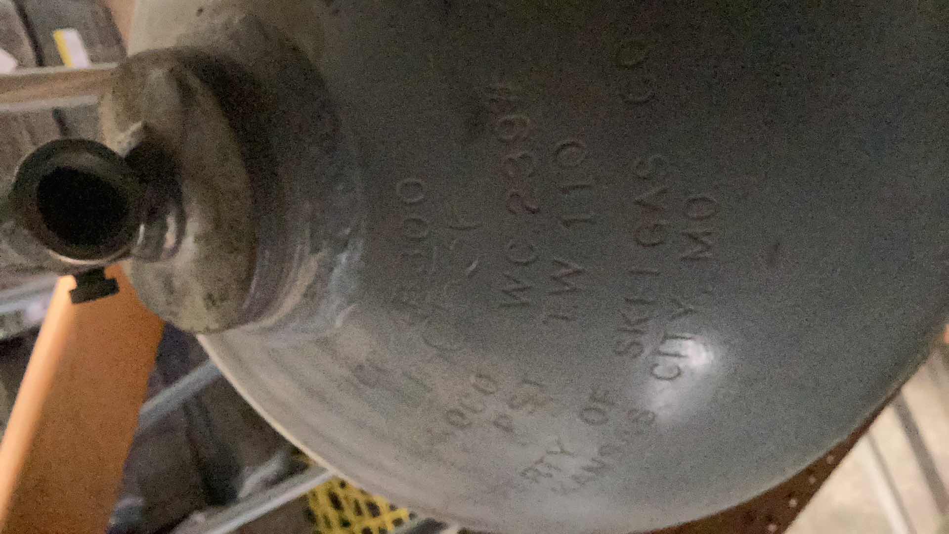 Photo 3 of LARGE 50” EMPTY PROPANE TANK