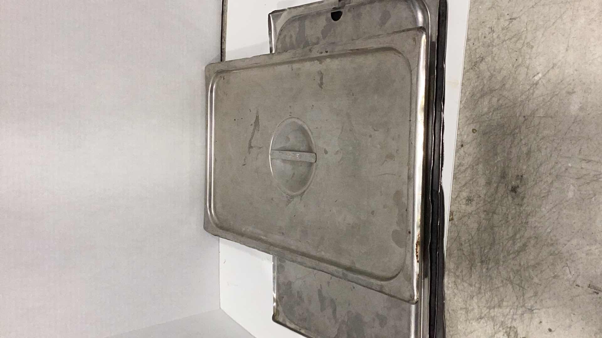 Photo 1 of FOUR STEEL COOKING COVERS 13" X 21"