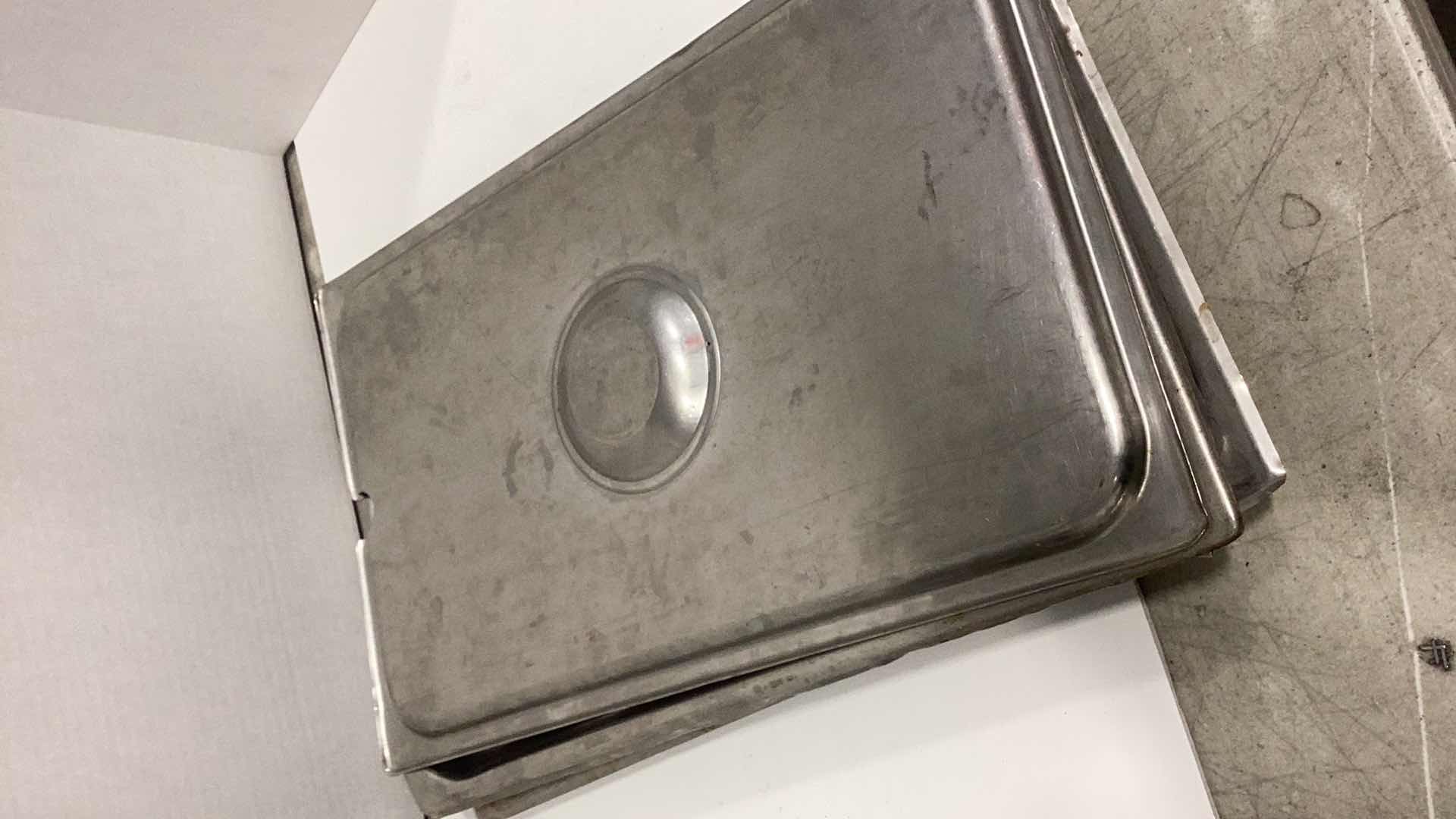 Photo 1 of FOUR STEEL COOKING COVERS 13" X 21”