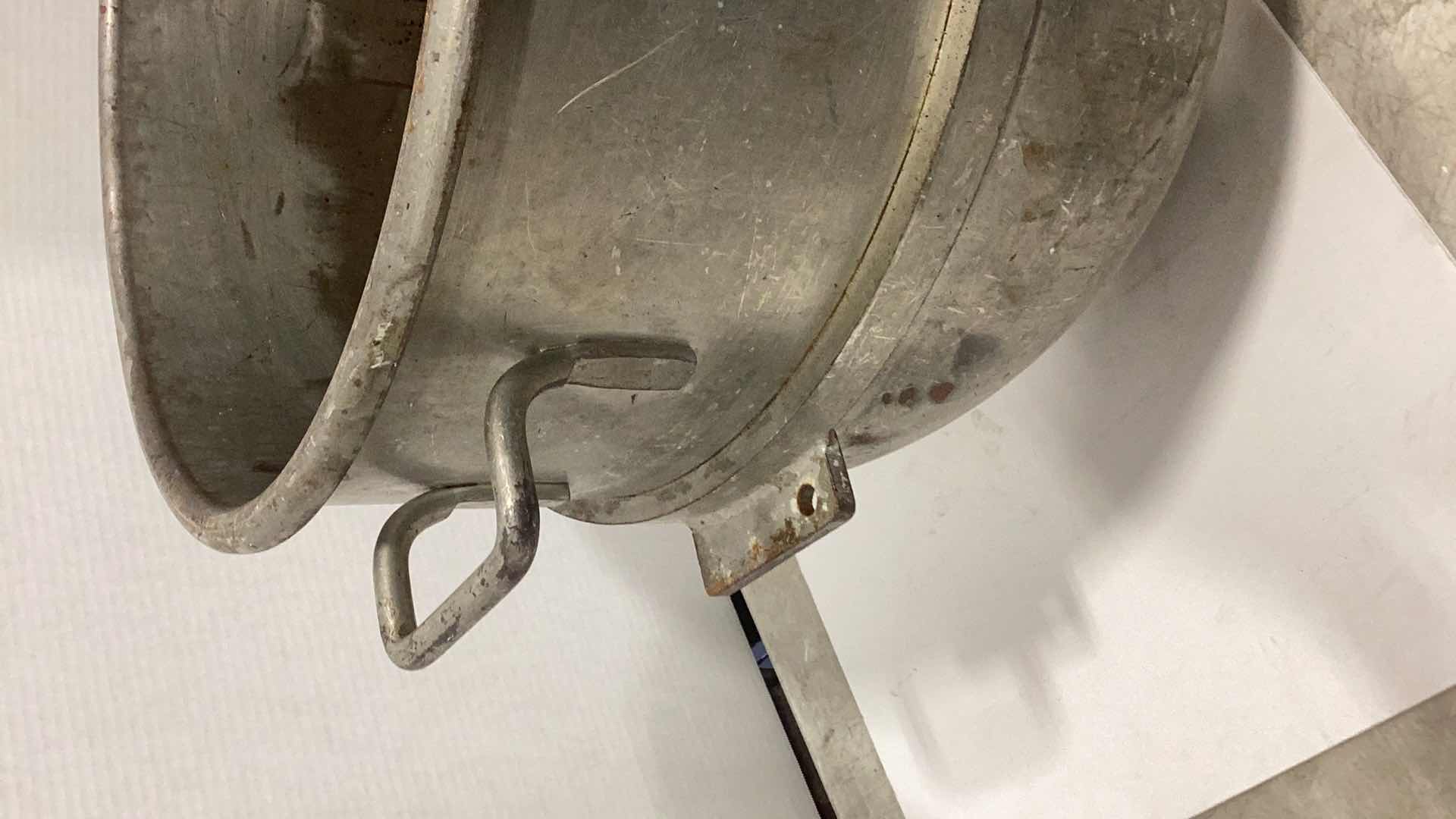 Photo 1 of LARGE METAL DOUGH MIXING BOWL