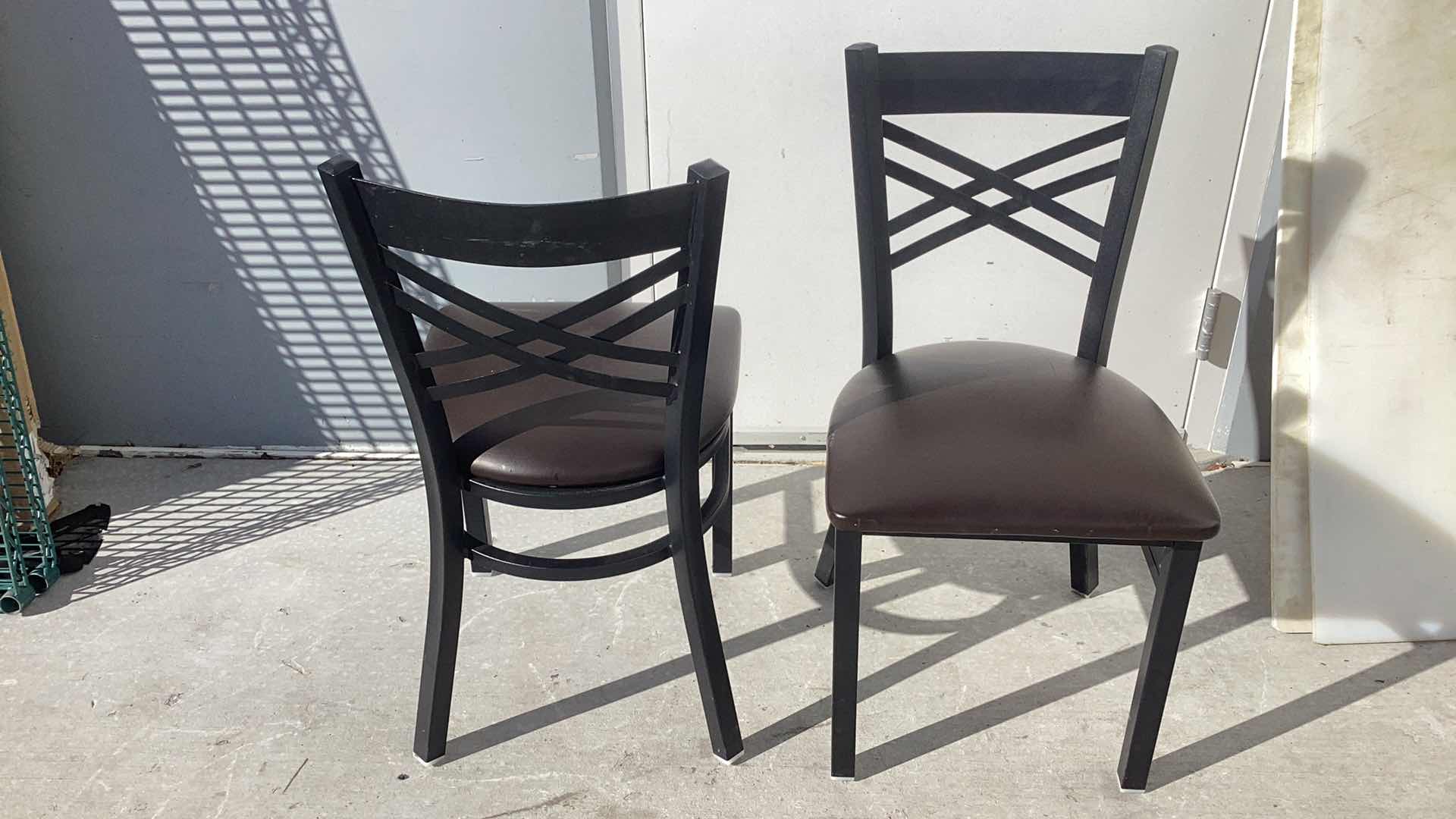 Photo 1 of TWO METAL CHAIRS