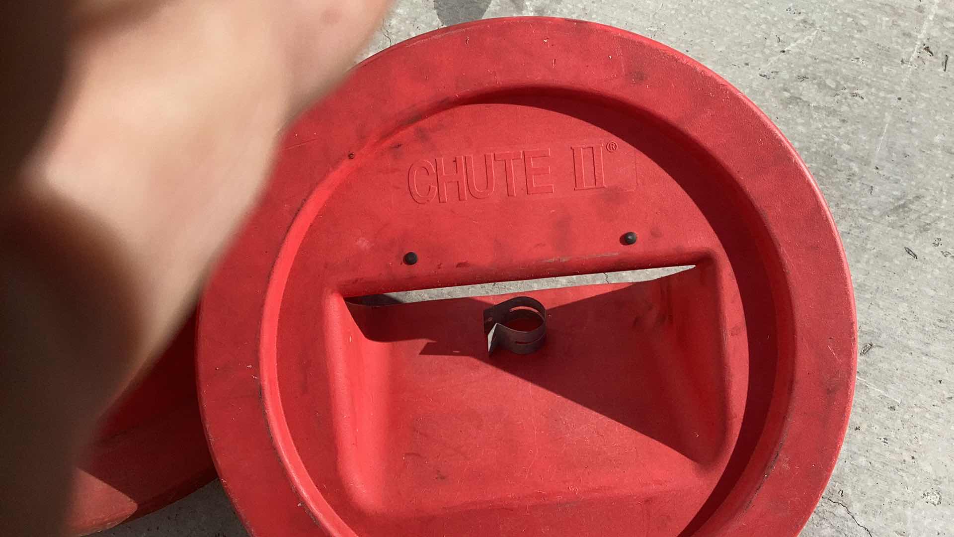 Photo 1 of TRASH CAN METAL UTENSIL CATCHER