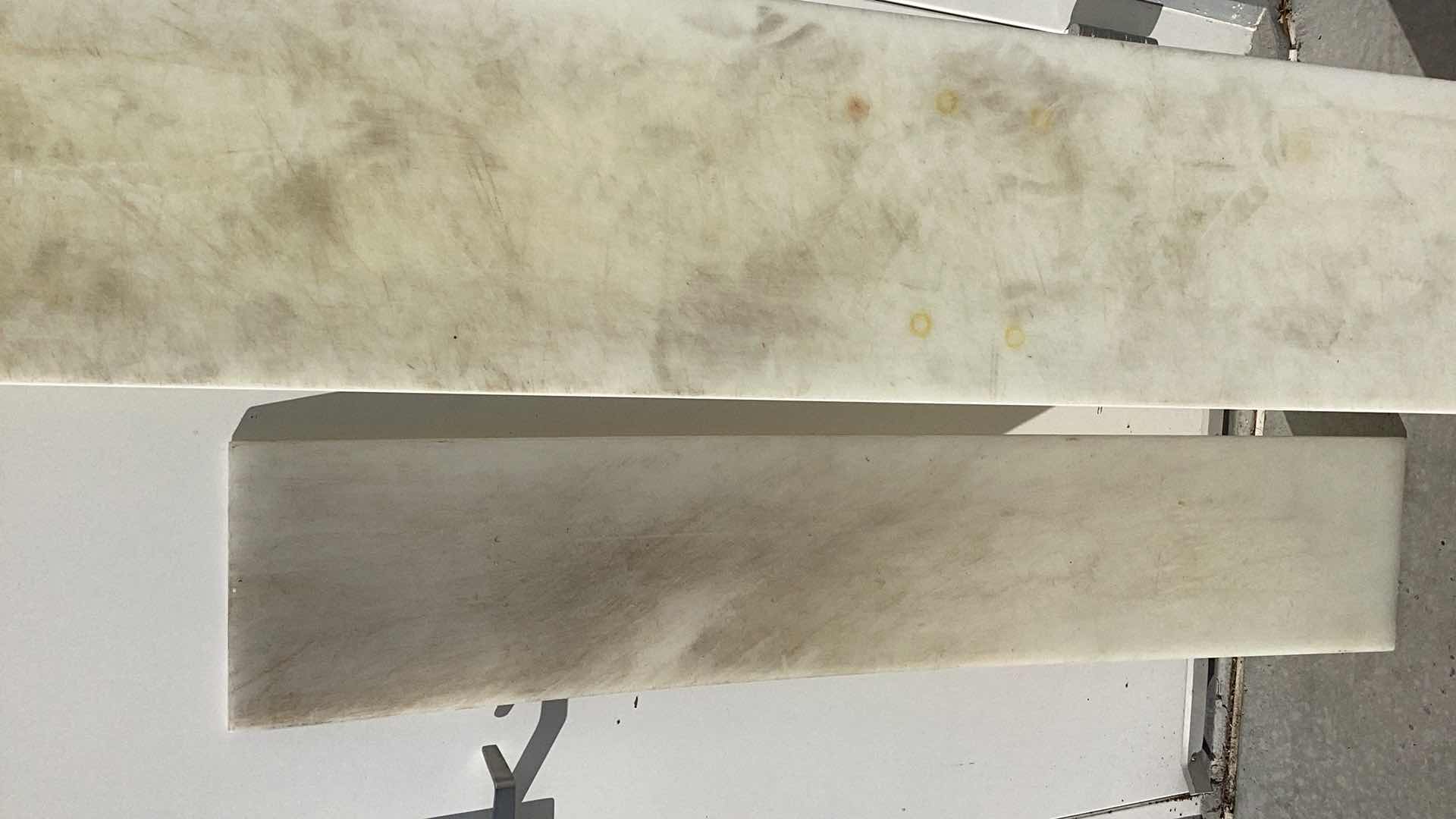 Photo 1 of TWO CUTTING BOARDS 12" X 99"