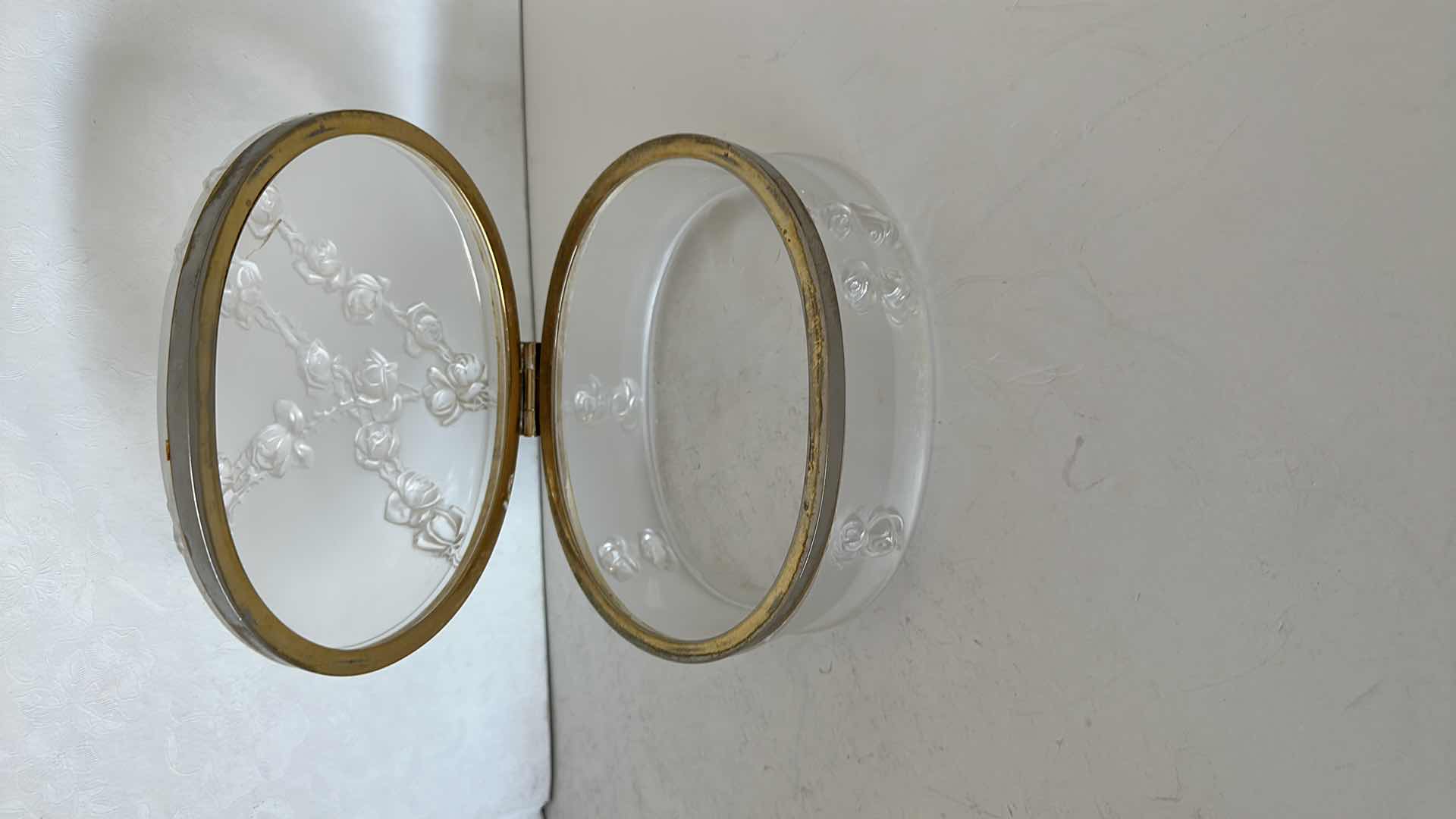 Photo 1 of 2-VINTAGE CONTAINERS W LIDS