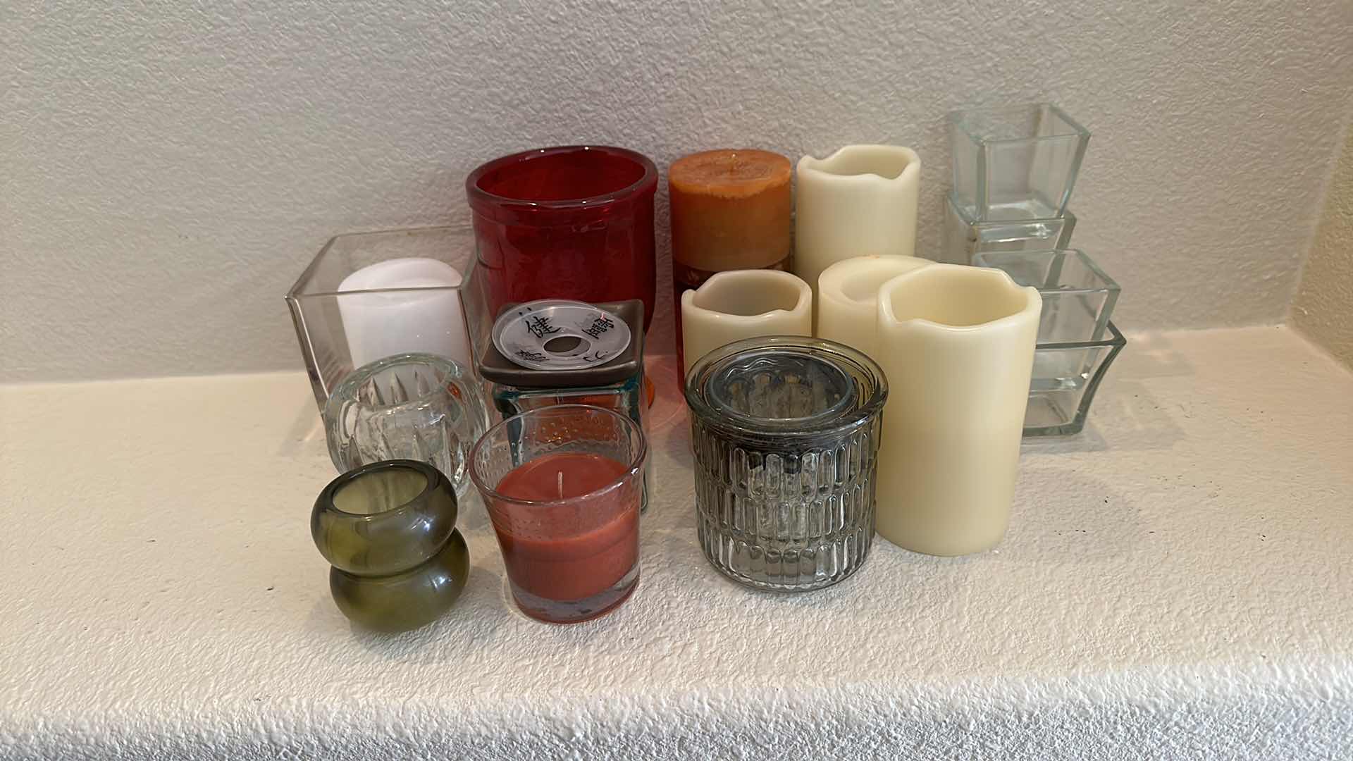 Photo 1 of VARIETY OF CANDLE HOLDERS