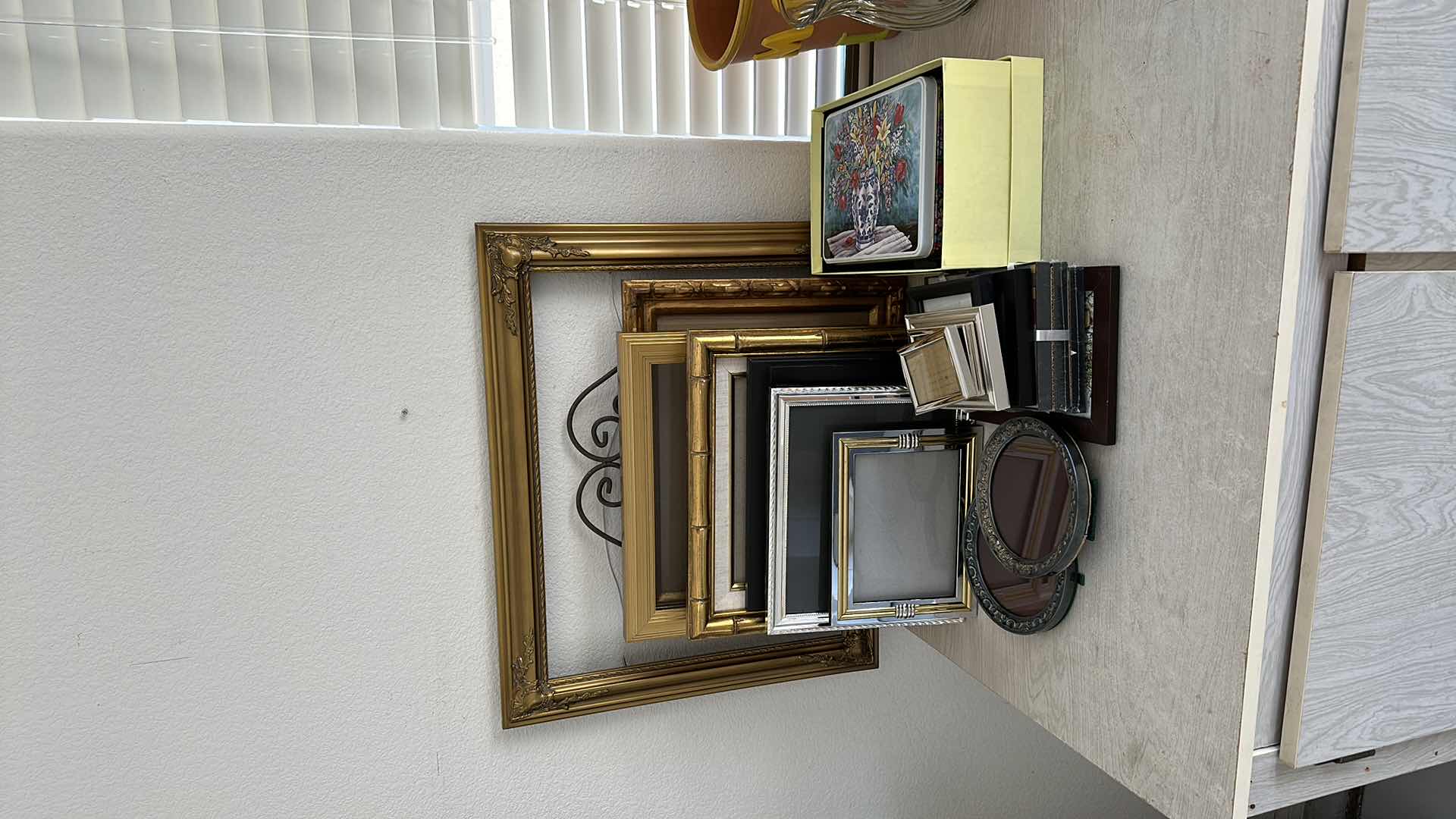 Photo 1 of PICTURE FRAMES-VARIOUS SIZES & SHAPES