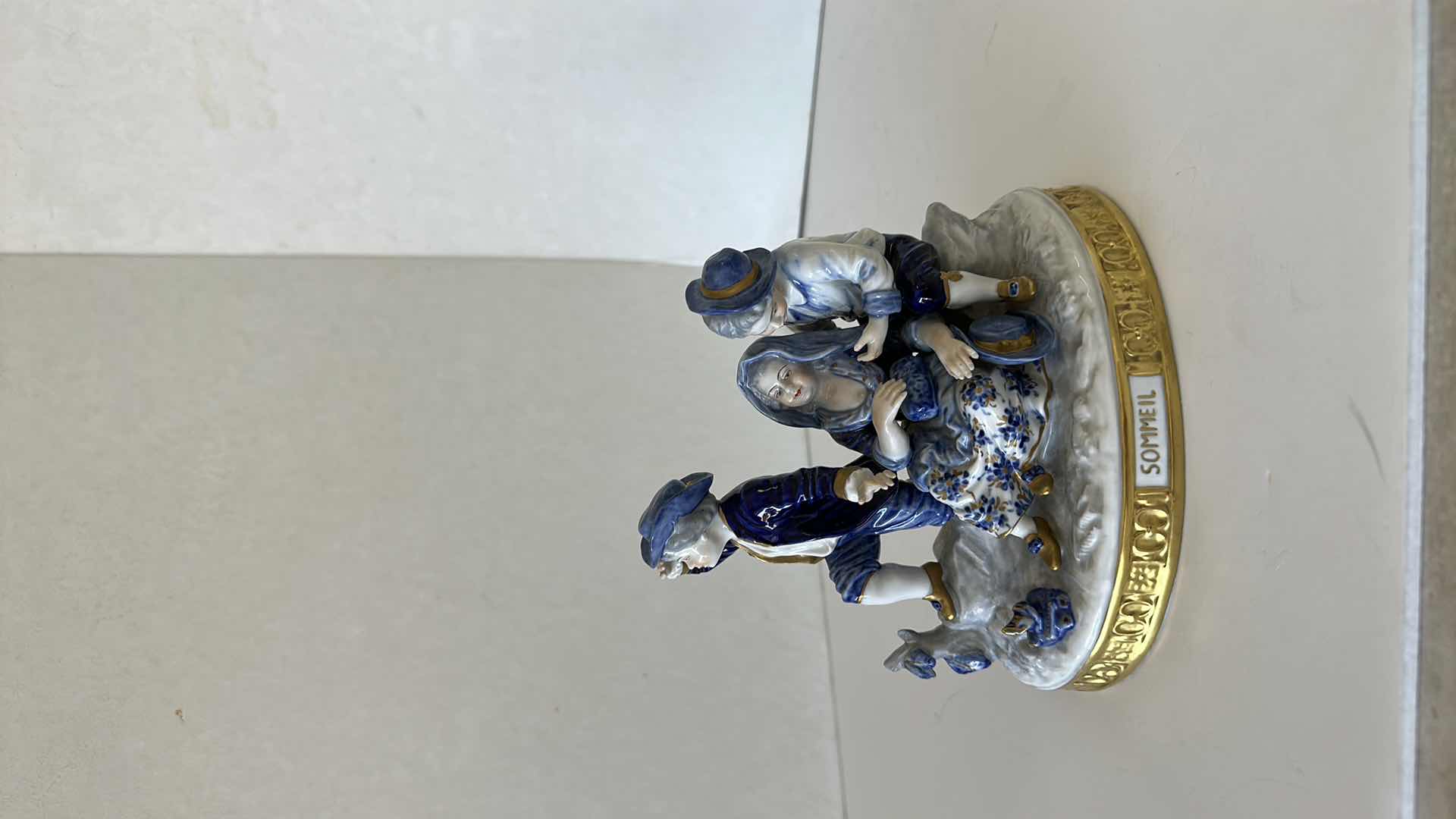 Photo 1 of 2-VINTAGE PORCELAIN COLLECTIBLE FIGURINES