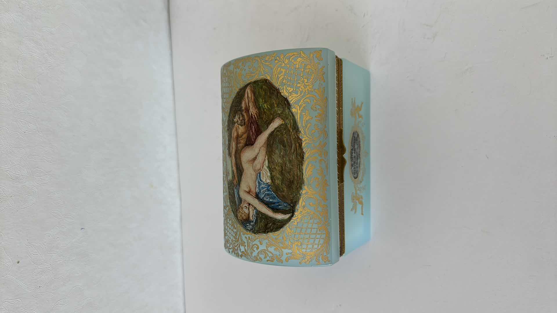 Photo 1 of METAL AND GLASS DECORATIVE BOXES