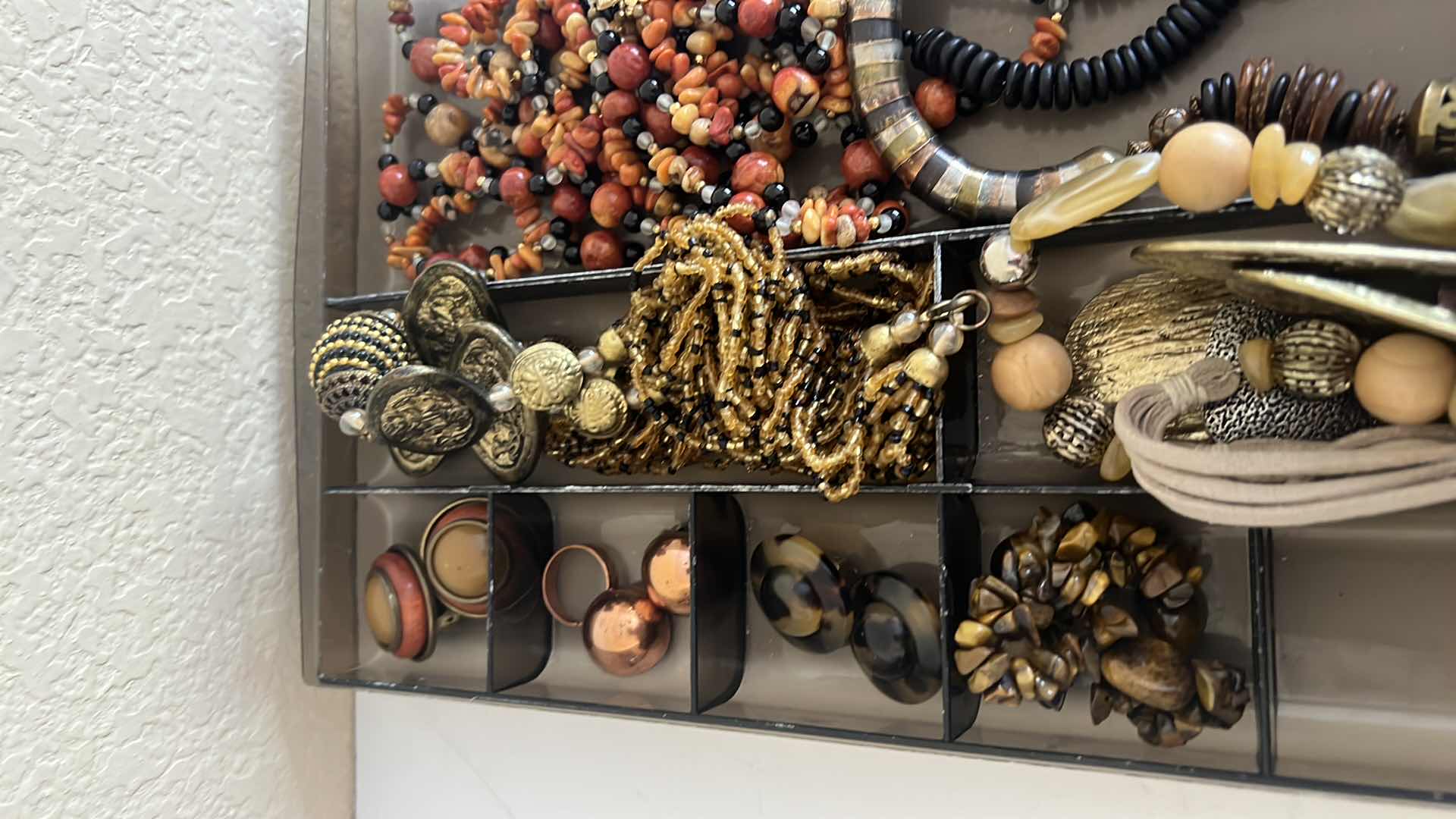 Photo 1 of TRAY W COSTUME JEWELRY