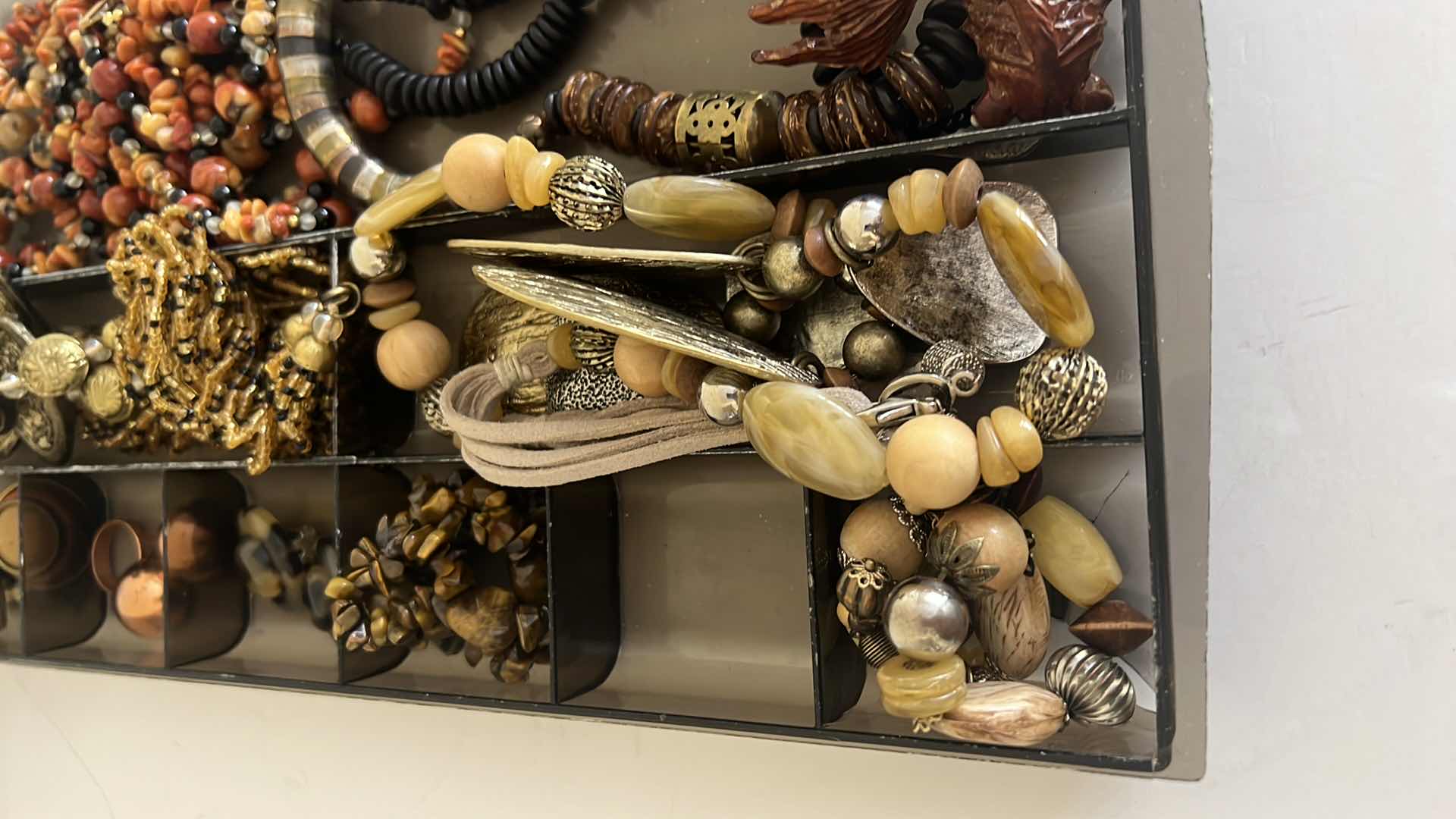 Photo 1 of TRAY W COSTUME JEWELRY