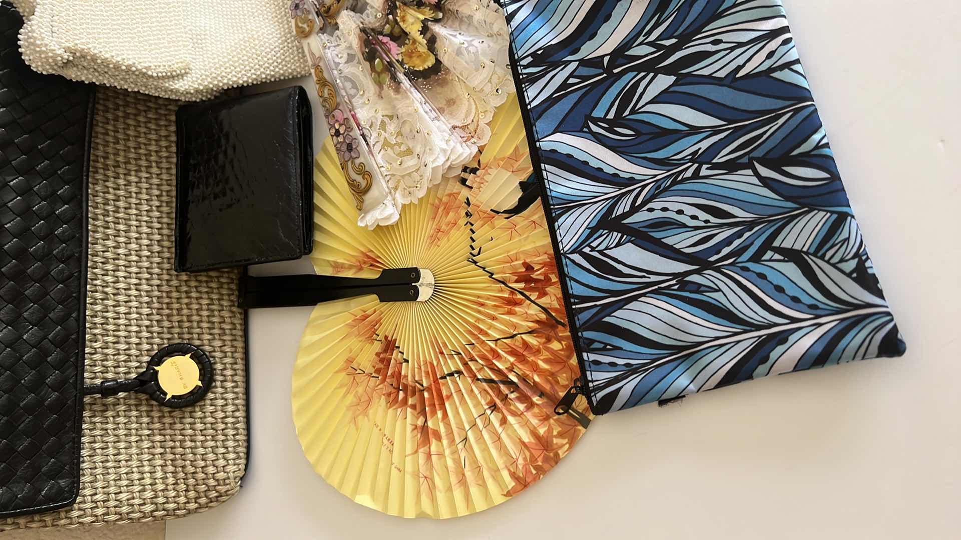 Photo 1 of 8-LADIES ACCESSORIES (PURSES, WALLETS, FANS)