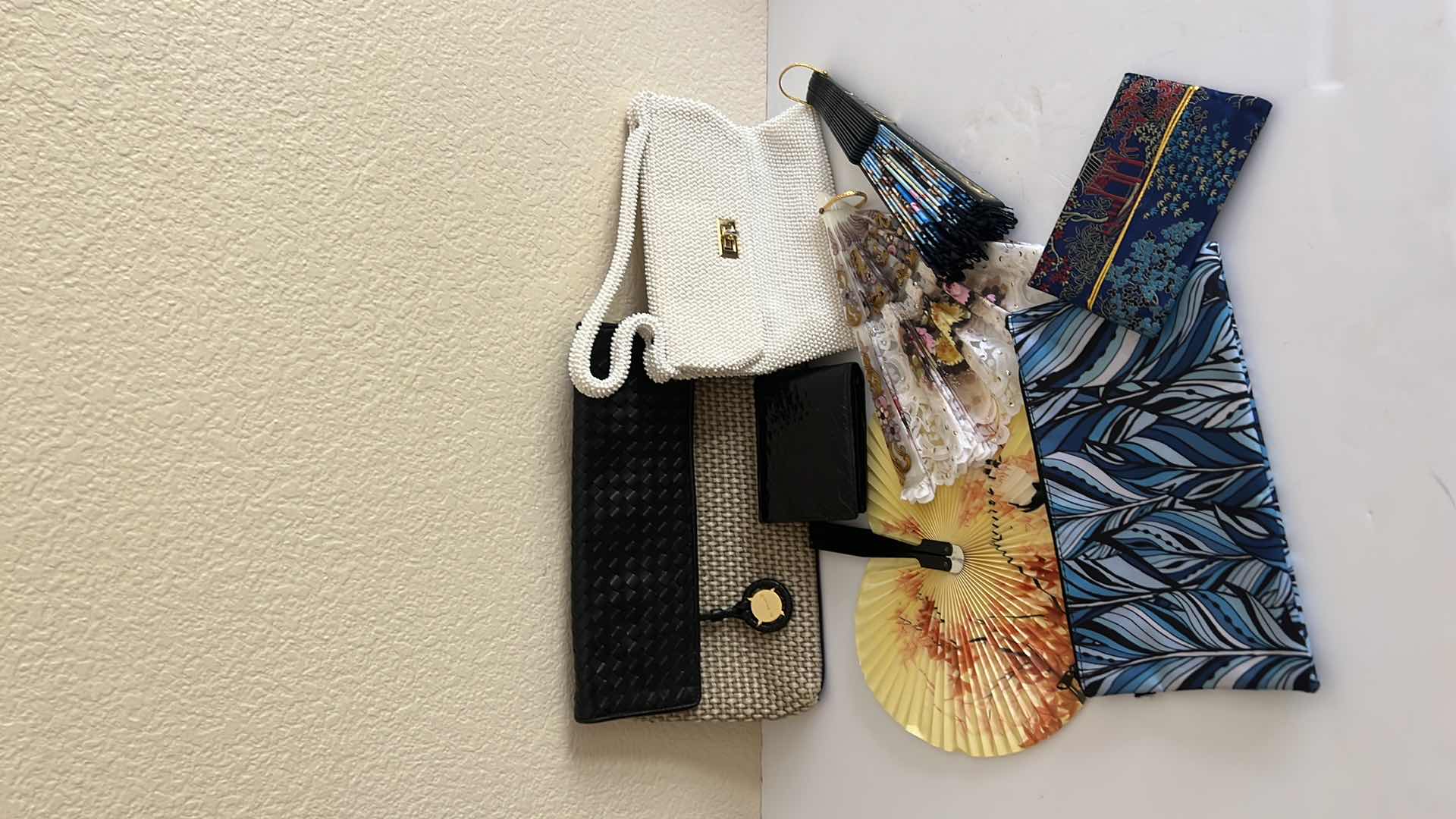 Photo 1 of 8-LADIES ACCESSORIES (PURSES, WALLETS, FANS)