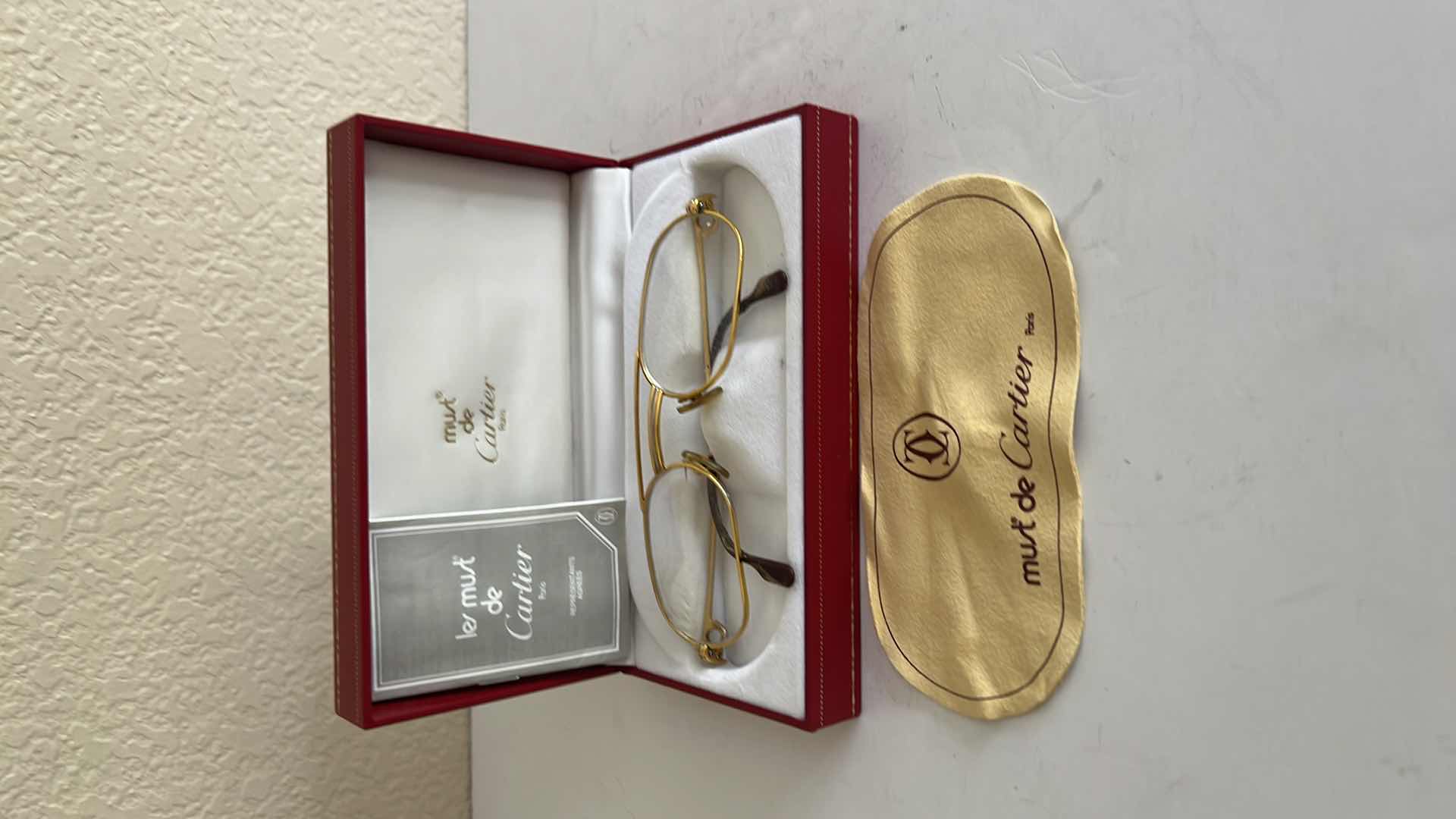 Photo 1 of VINTAGE CARTIER EYEWEAR (AUTHENTICITY NOT VERIFIED)