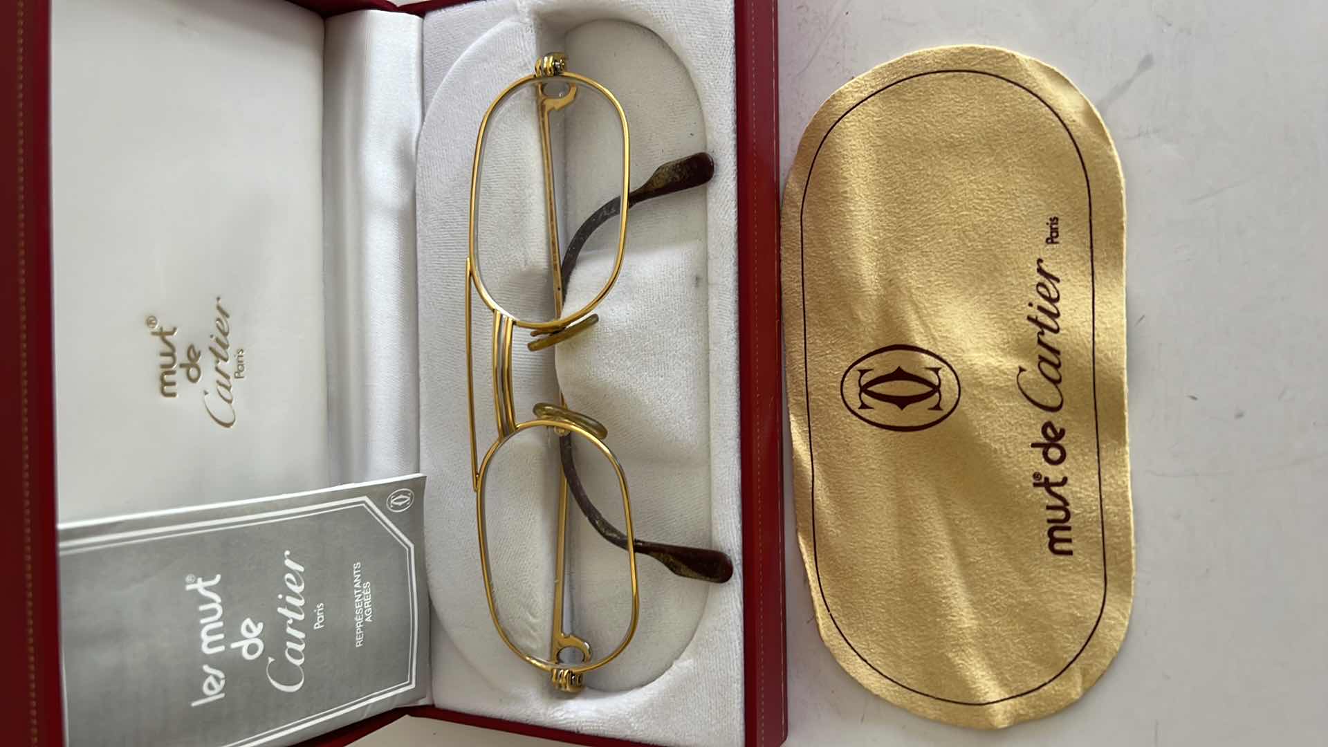 Photo 1 of VINTAGE CARTIER EYEWEAR (AUTHENTICITY NOT VERIFIED)