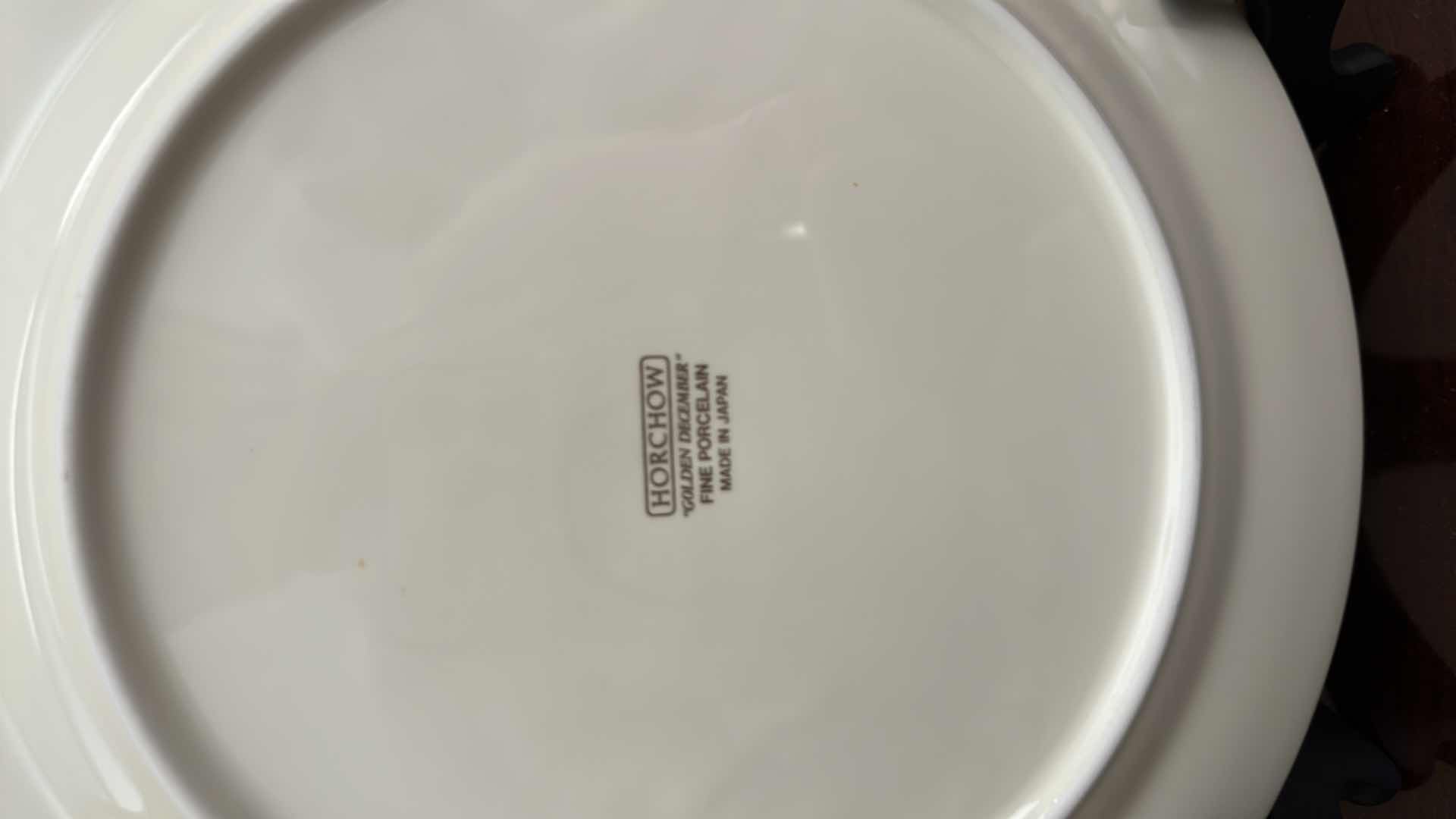 Photo 1 of HORCHOW FINE PORCELAIN 12PC DINNER PLATES