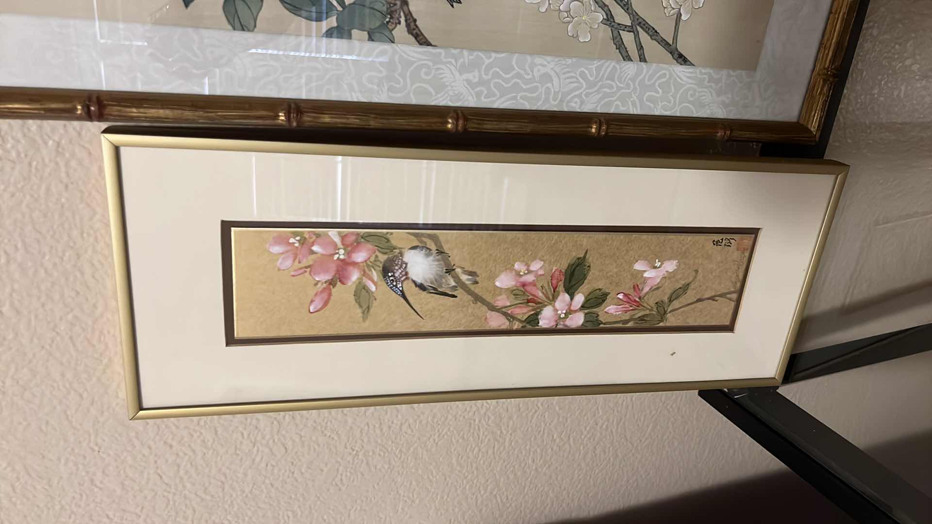 Photo 6 of 4-FLORAL FRAMED ARTWORKS