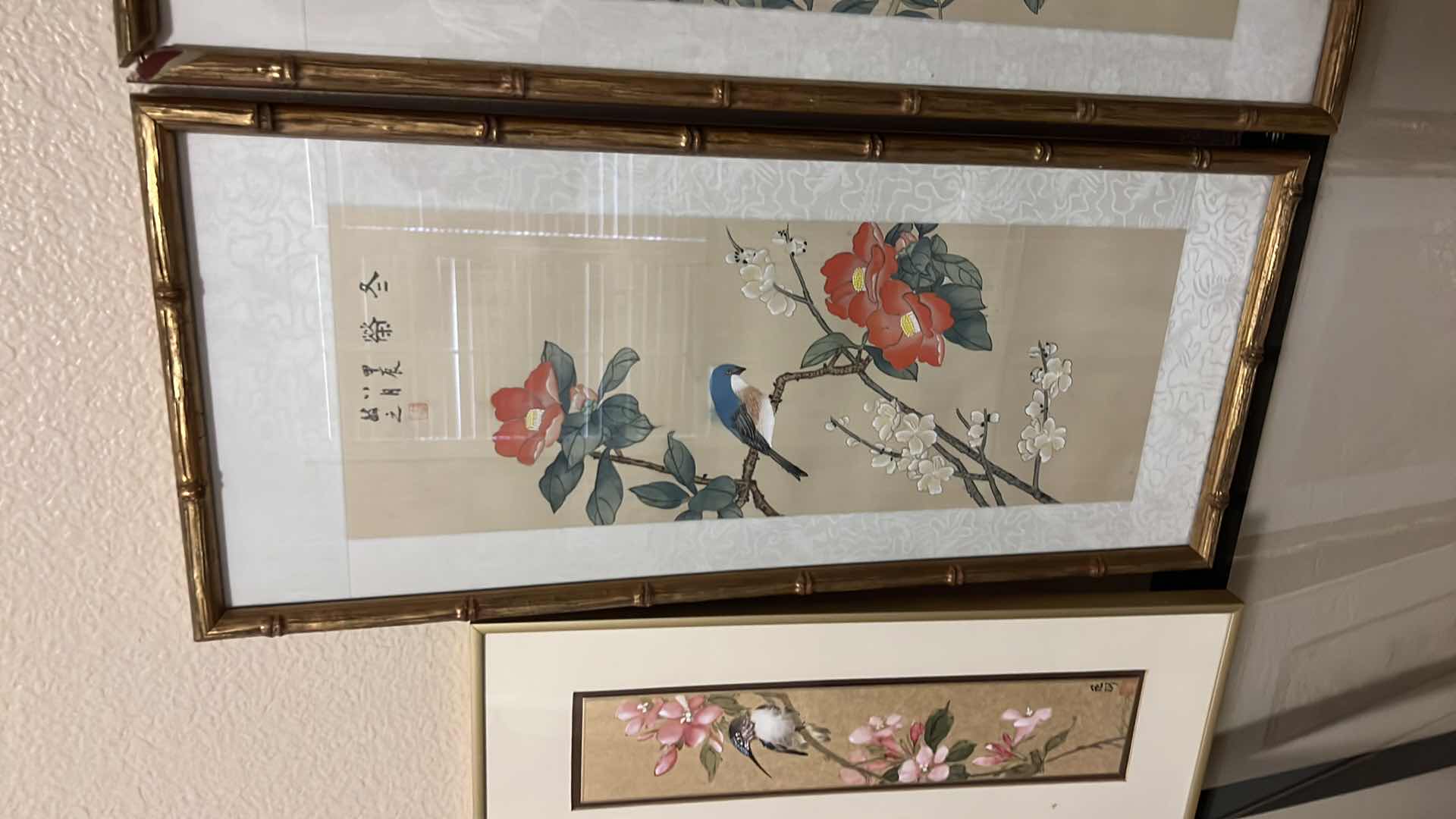 Photo 4 of 4-FLORAL FRAMED ARTWORKS