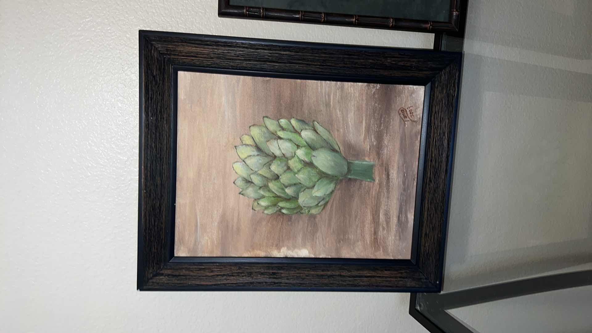 Photo 1 of 2-FRAMED ARTIST SIGNED ARTWORKS