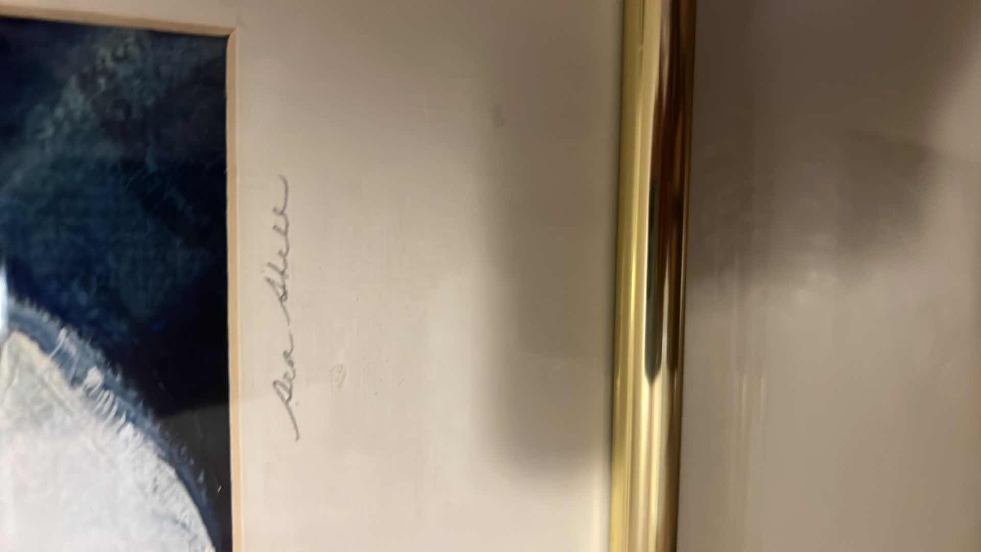 Photo 5 of 2-FRAMED ARTIST SIGNED OIL PAINTING ARTWORKS (18” x 32” & 16” x 20”)