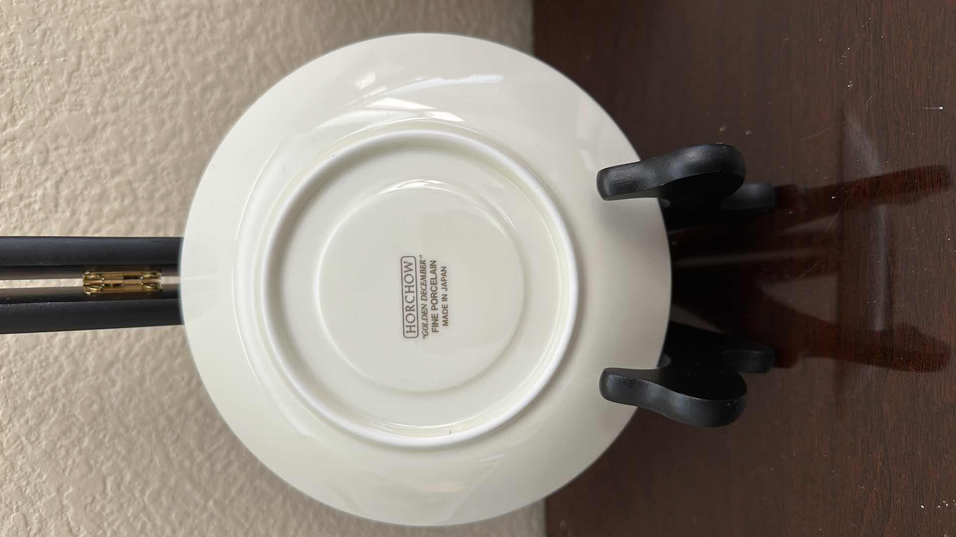 Photo 1 of HORCHOW FINE PORCELAIN 12PC SAUCERS 10PC CUPS