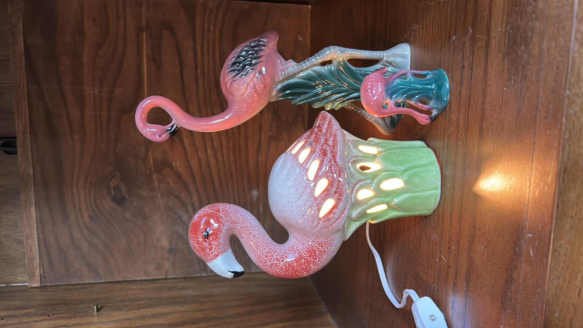 Photo 1 of 3 PC FLAMINGO HOME DECOR, TALLEST 9 3/4”